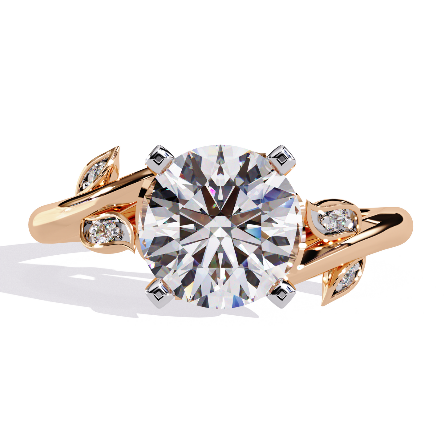botanica solitaire lab grown diamond ring