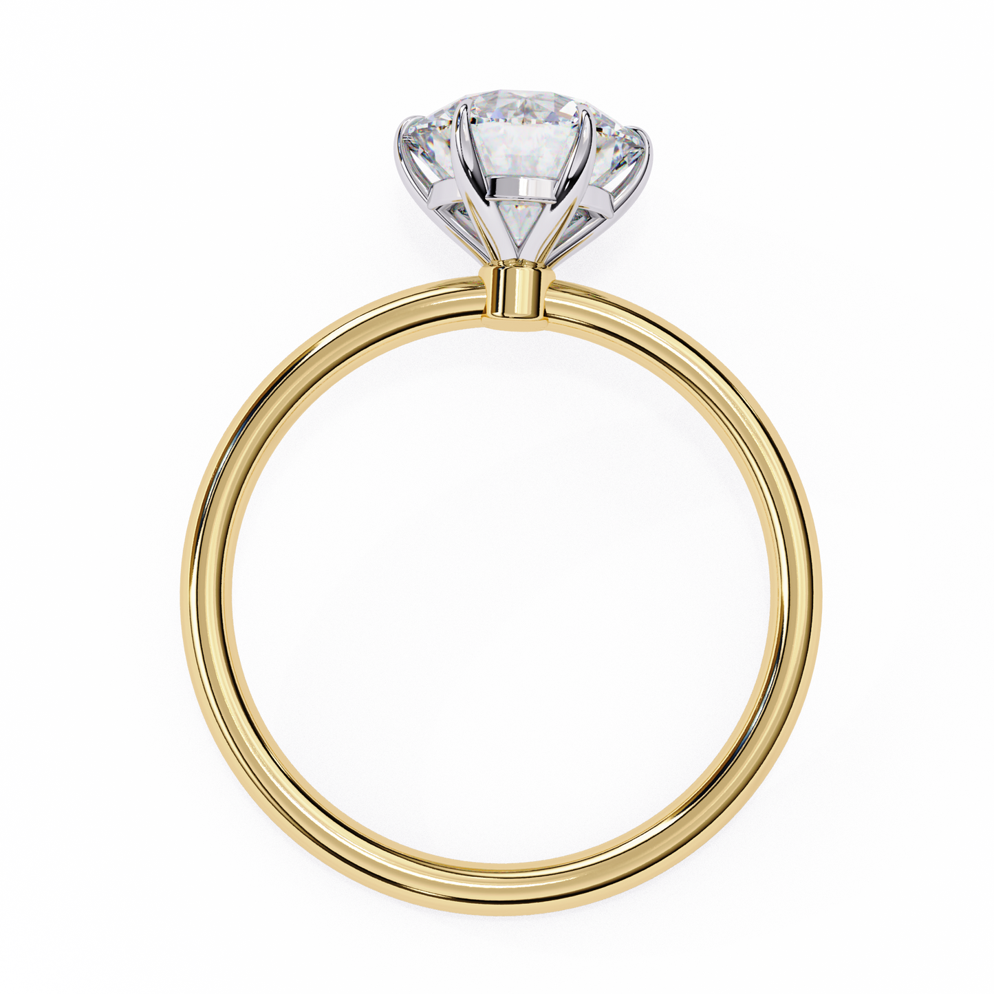 ophira infinity lab grown diamond classic ring