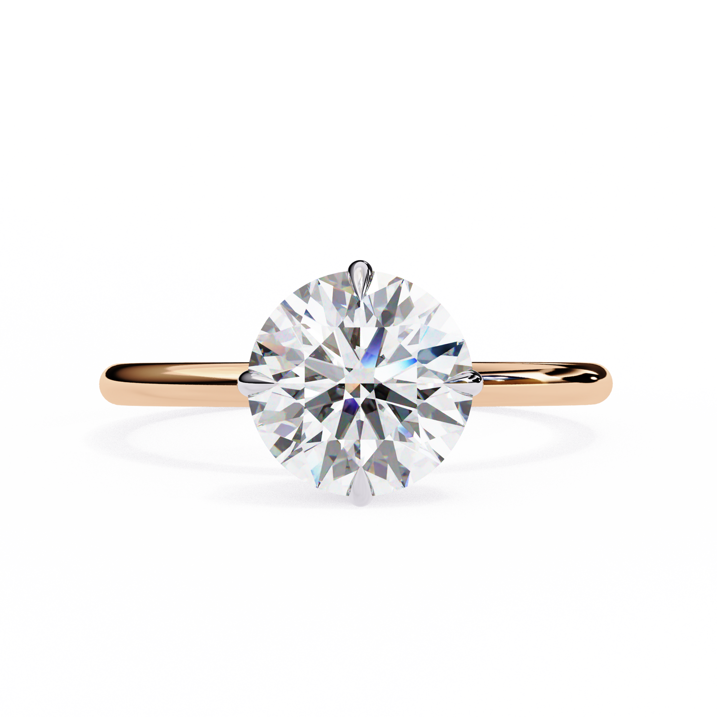 ophira infinity lab grown diamond classic ring