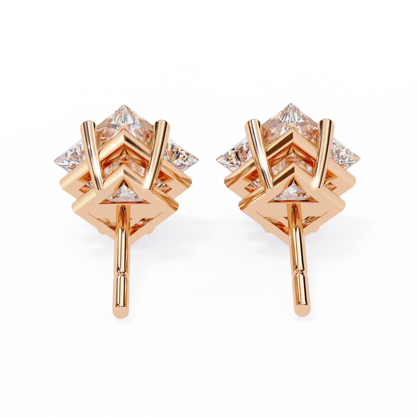 regal princess lab grown diamond studs