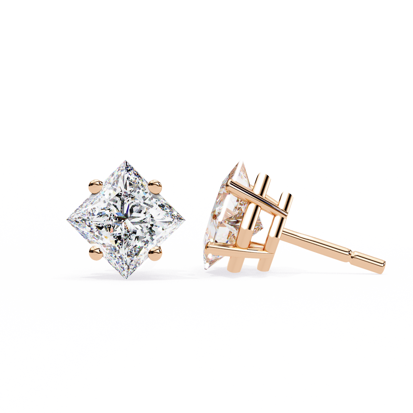 regal princess lab grown diamond studs