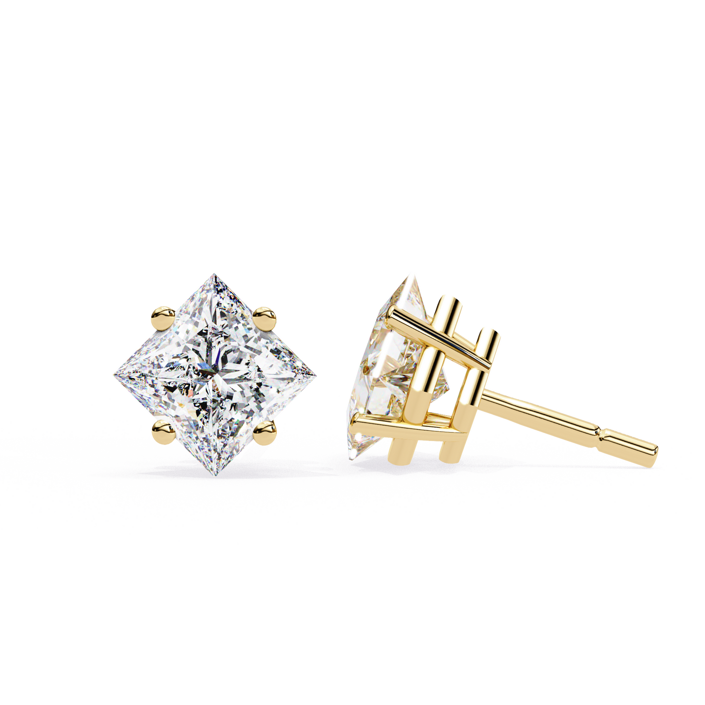 regal princess lab grown diamond studs