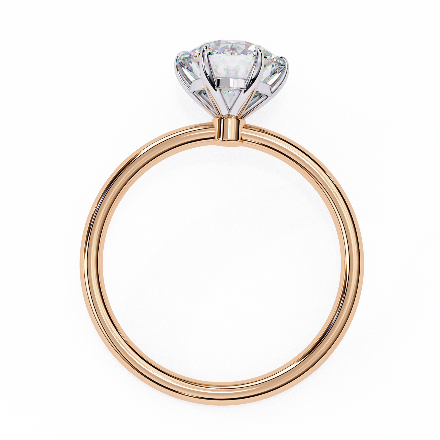 ophira infinity lab grown diamond classic ring