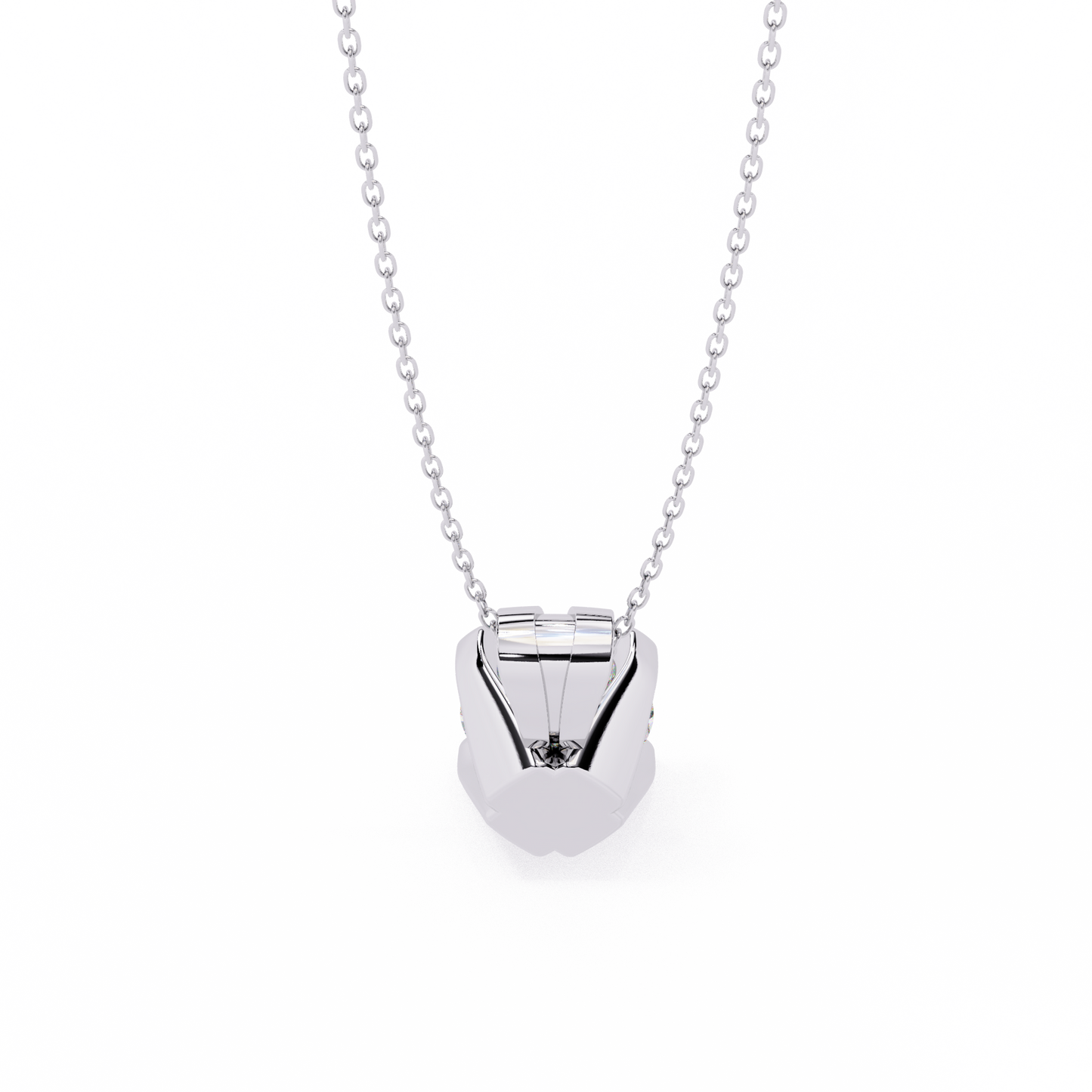 helia solitaire lab grown diamond pendant
