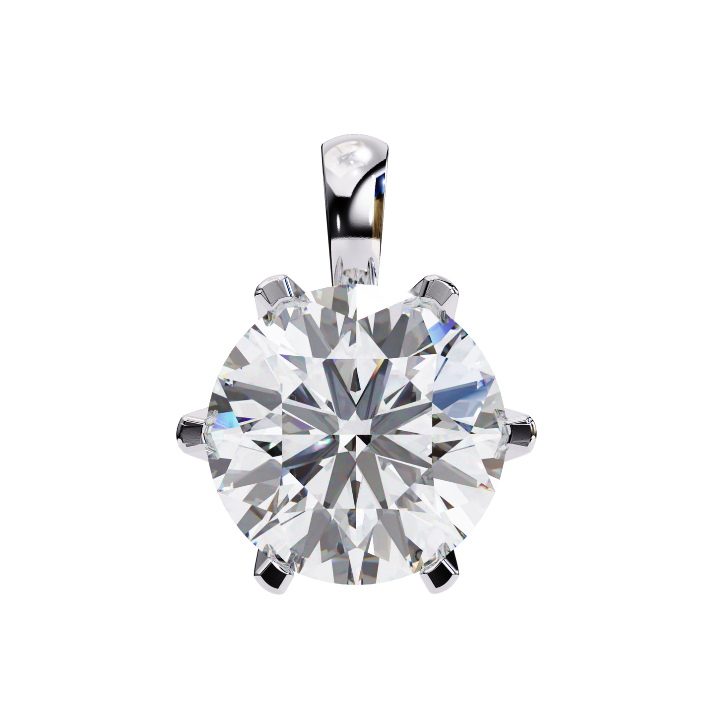 octavia lab-grown diamond pendant