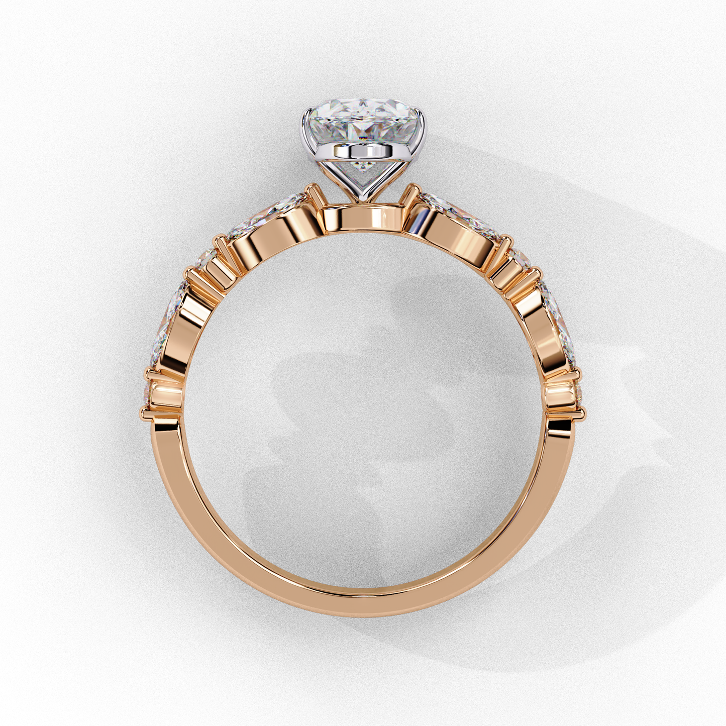 seraphina oval horizon ring