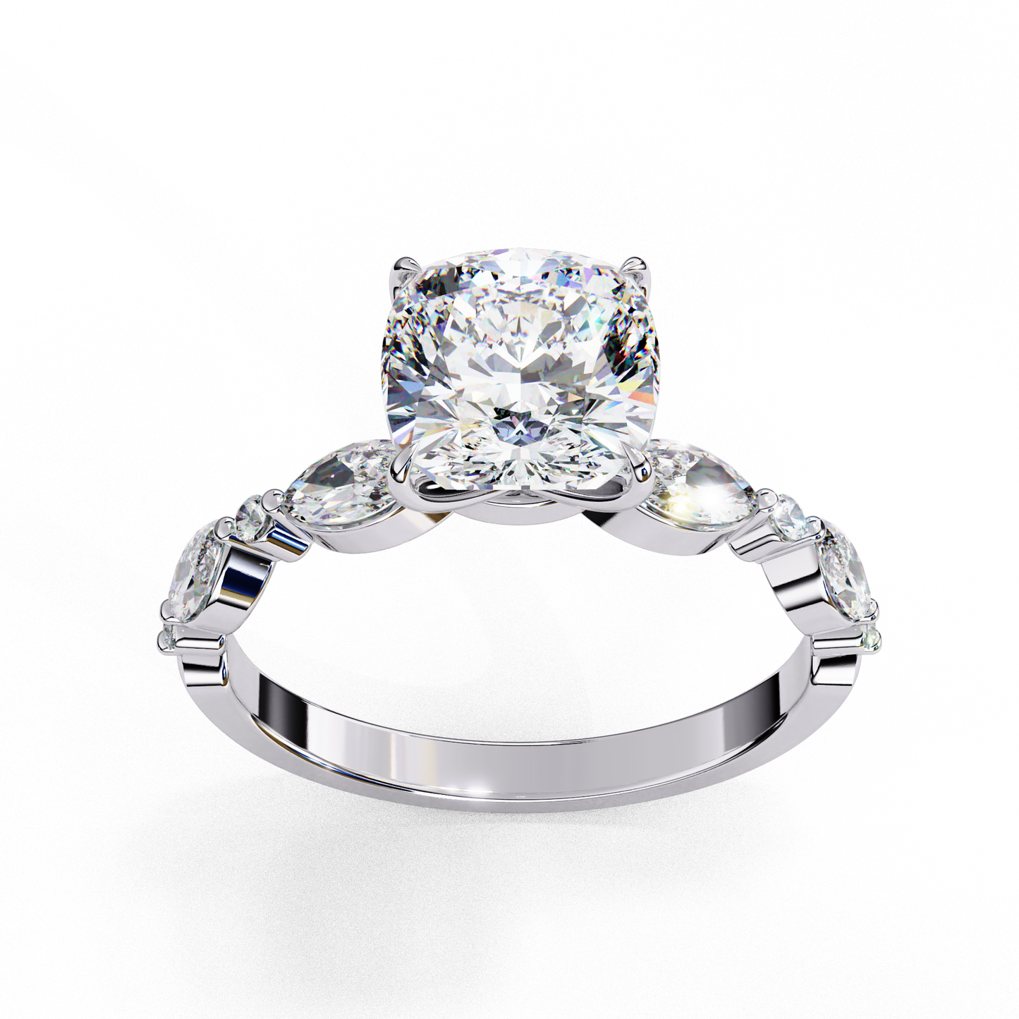 aureline marquise reverie lab grown diamond ring