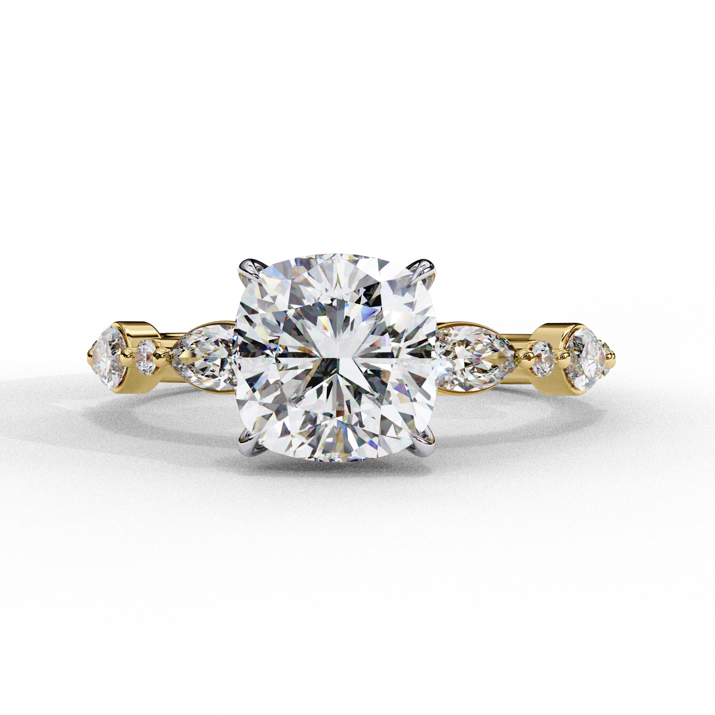 aureline marquise reverie lab grown diamond ring
