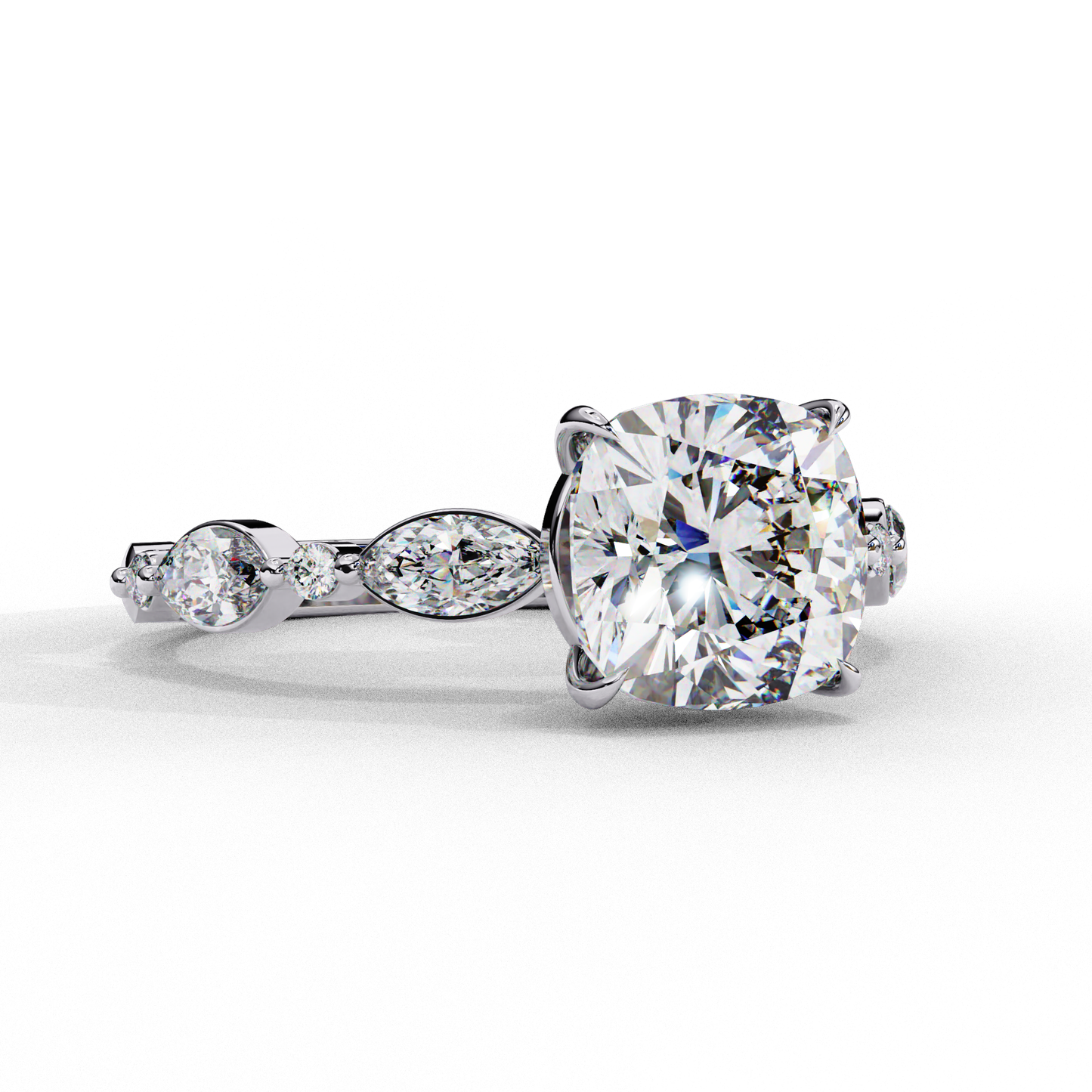 aureline marquise reverie lab grown diamond ring