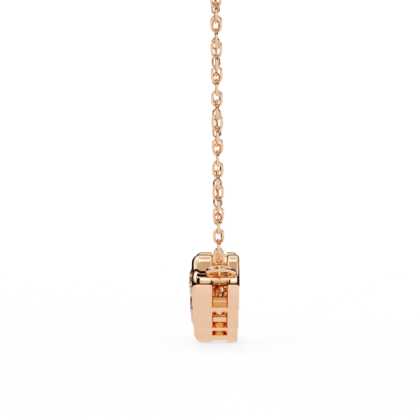 nova five stone lab grown diamond necklace