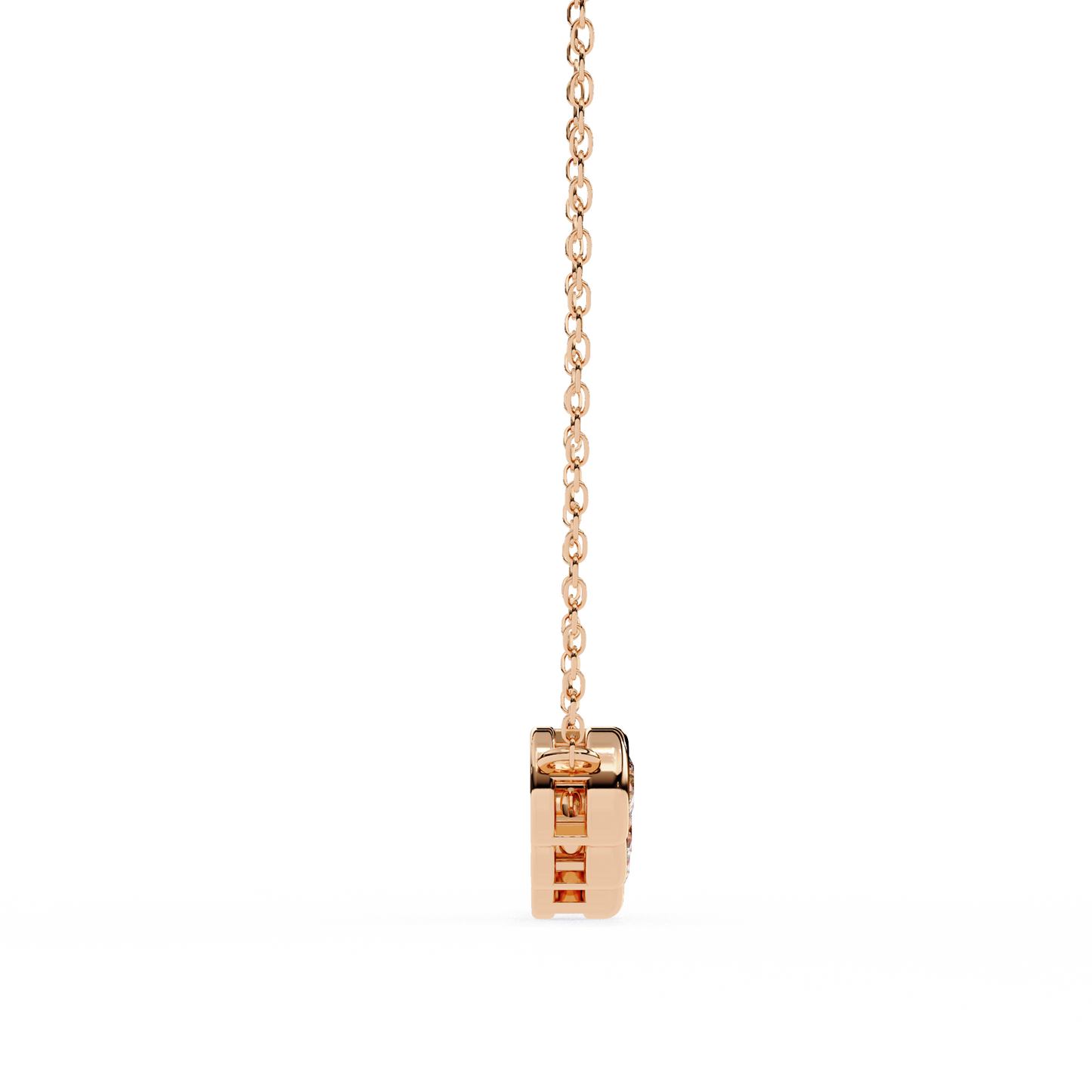 nova five stone lab grown diamond necklace