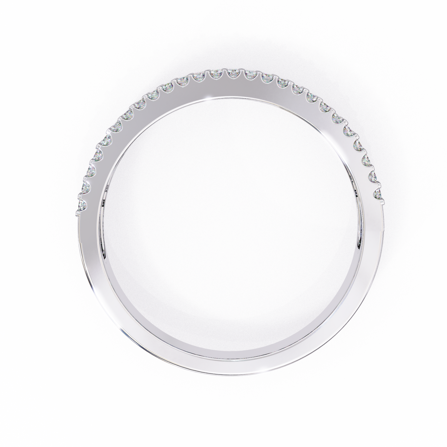 ophira moderne baguette lab grown diamond band