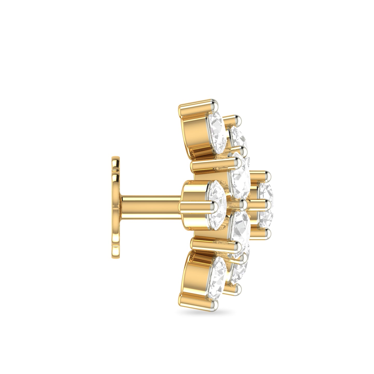 the nireja diamond nosepin