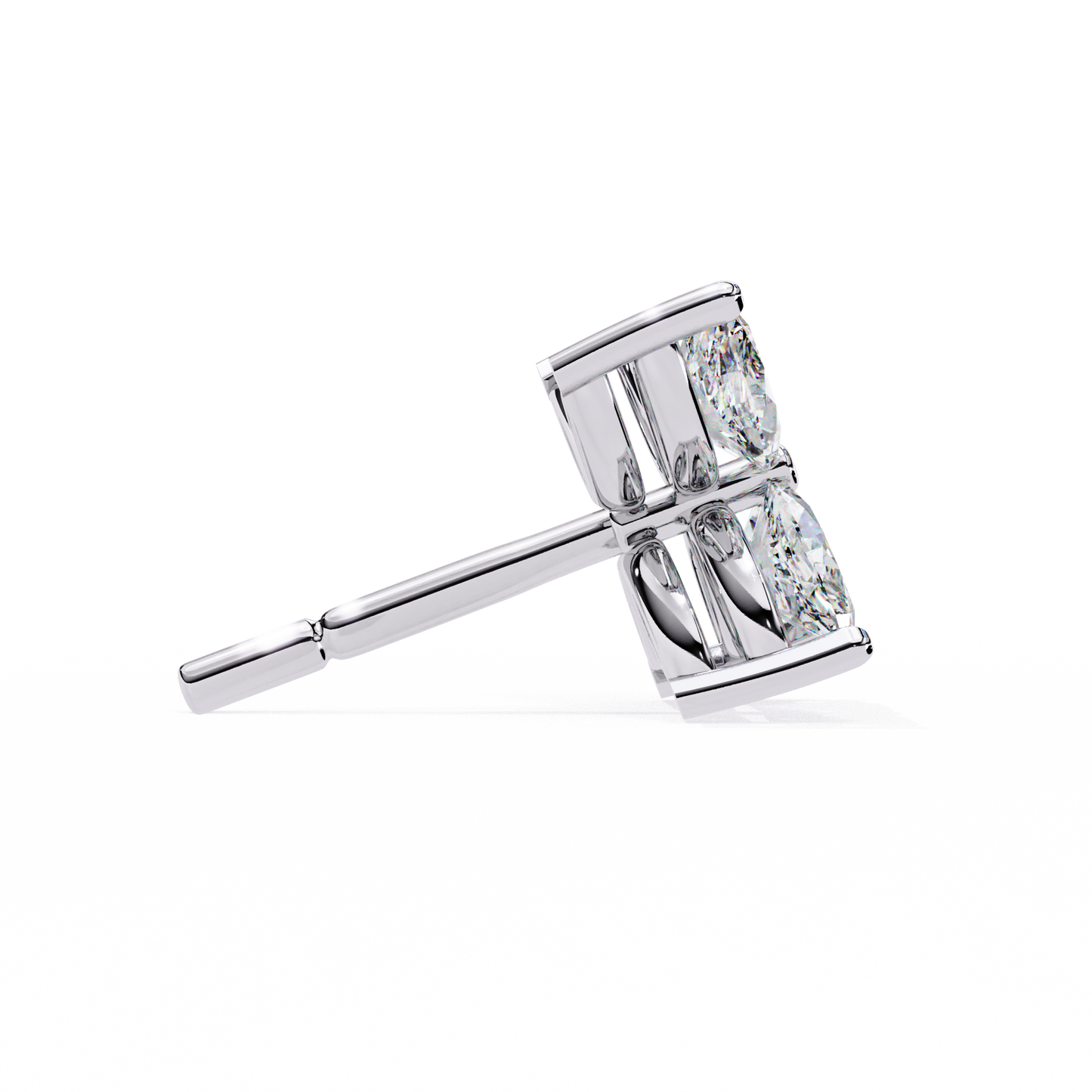 fleuria marquise lab grown diamond studs