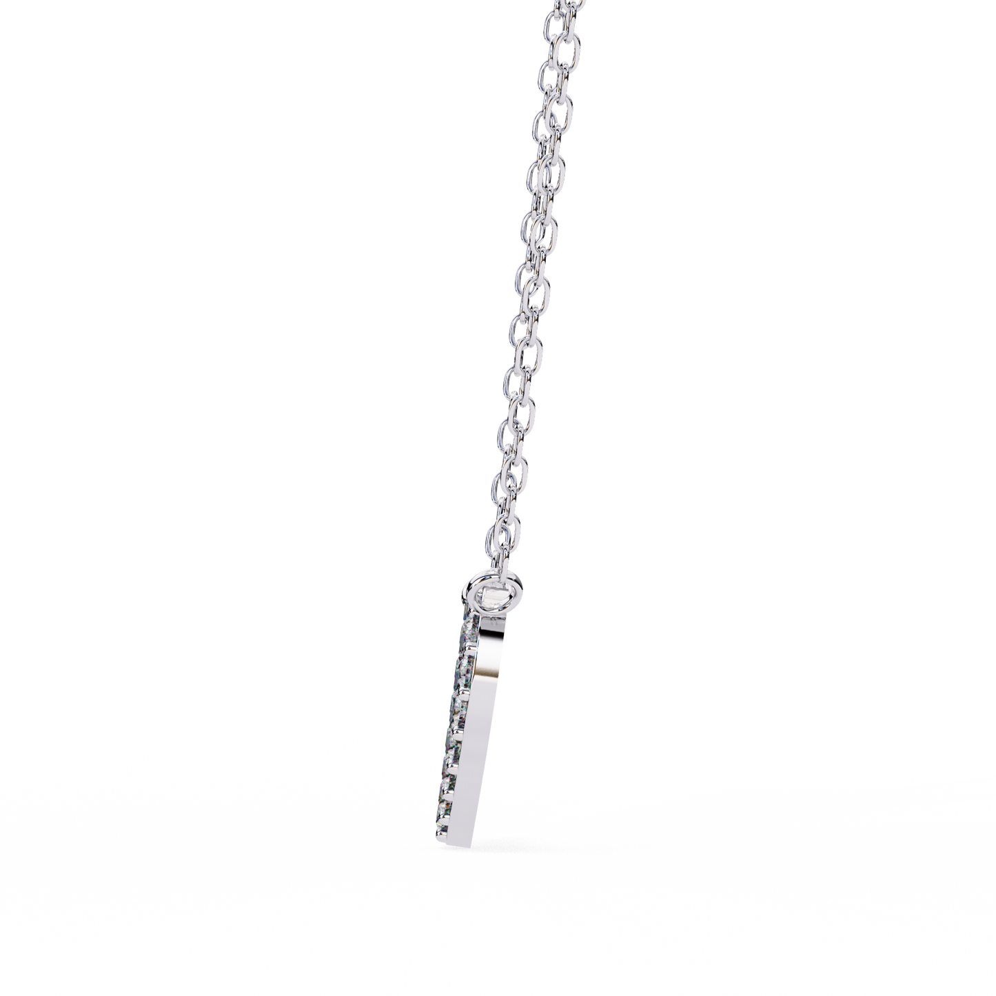 infinite love lab grown diamond pendant