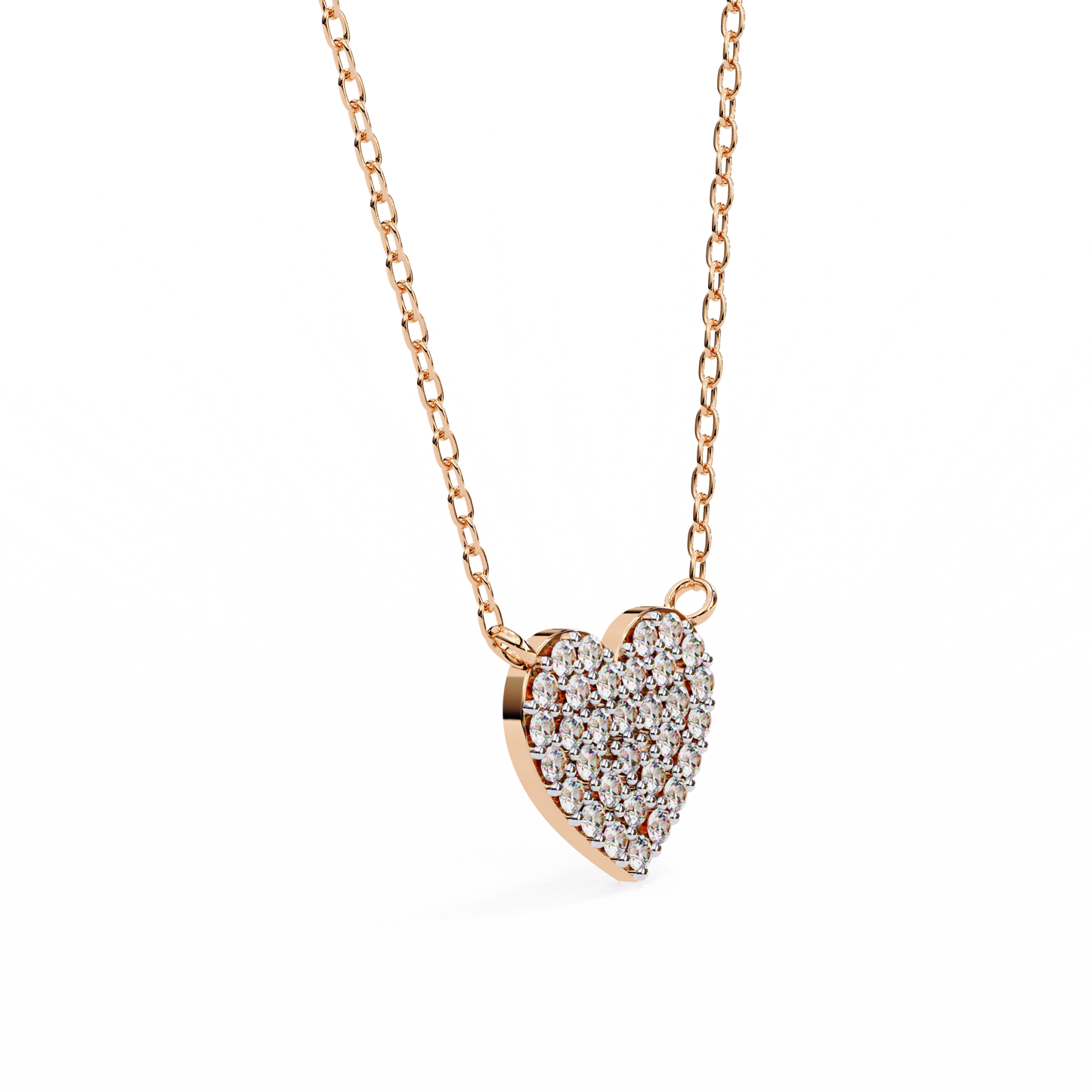 infinite love lab grown diamond pendant
