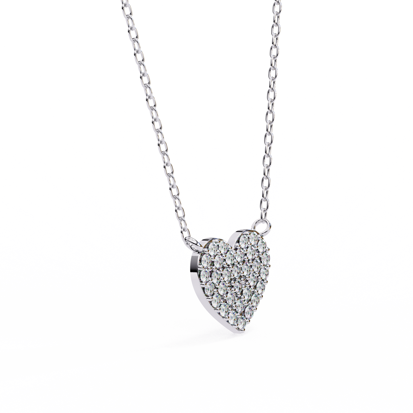 infinite love lab grown diamond pendant