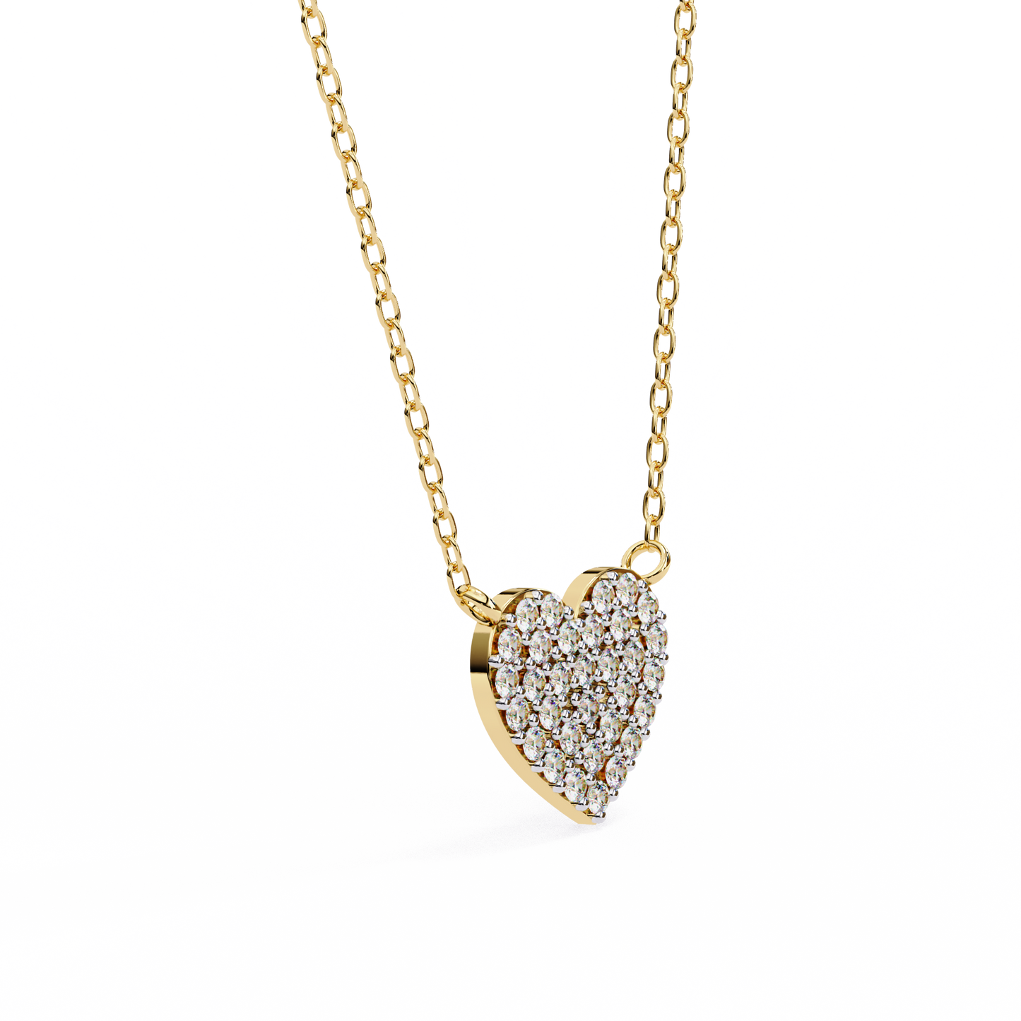 infinite love lab grown diamond pendant