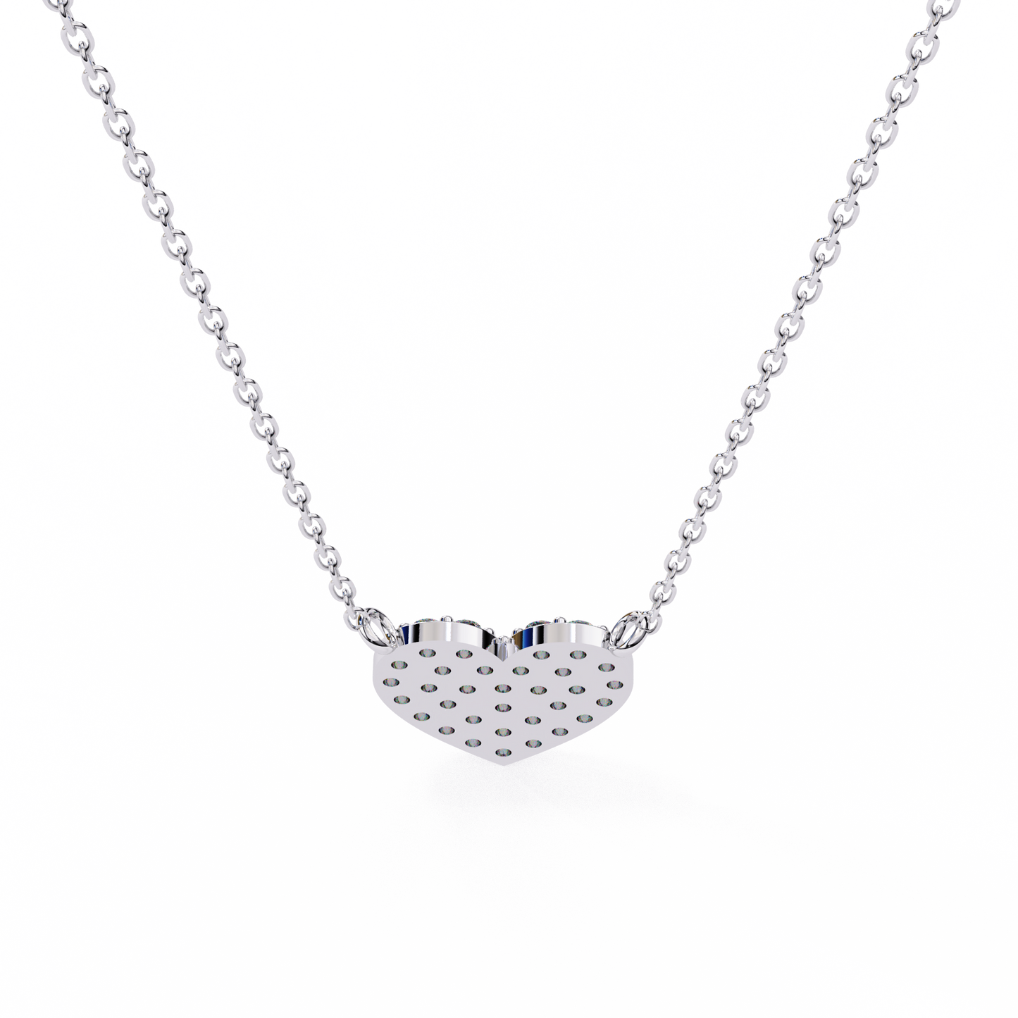 infinite love lab grown diamond pendant