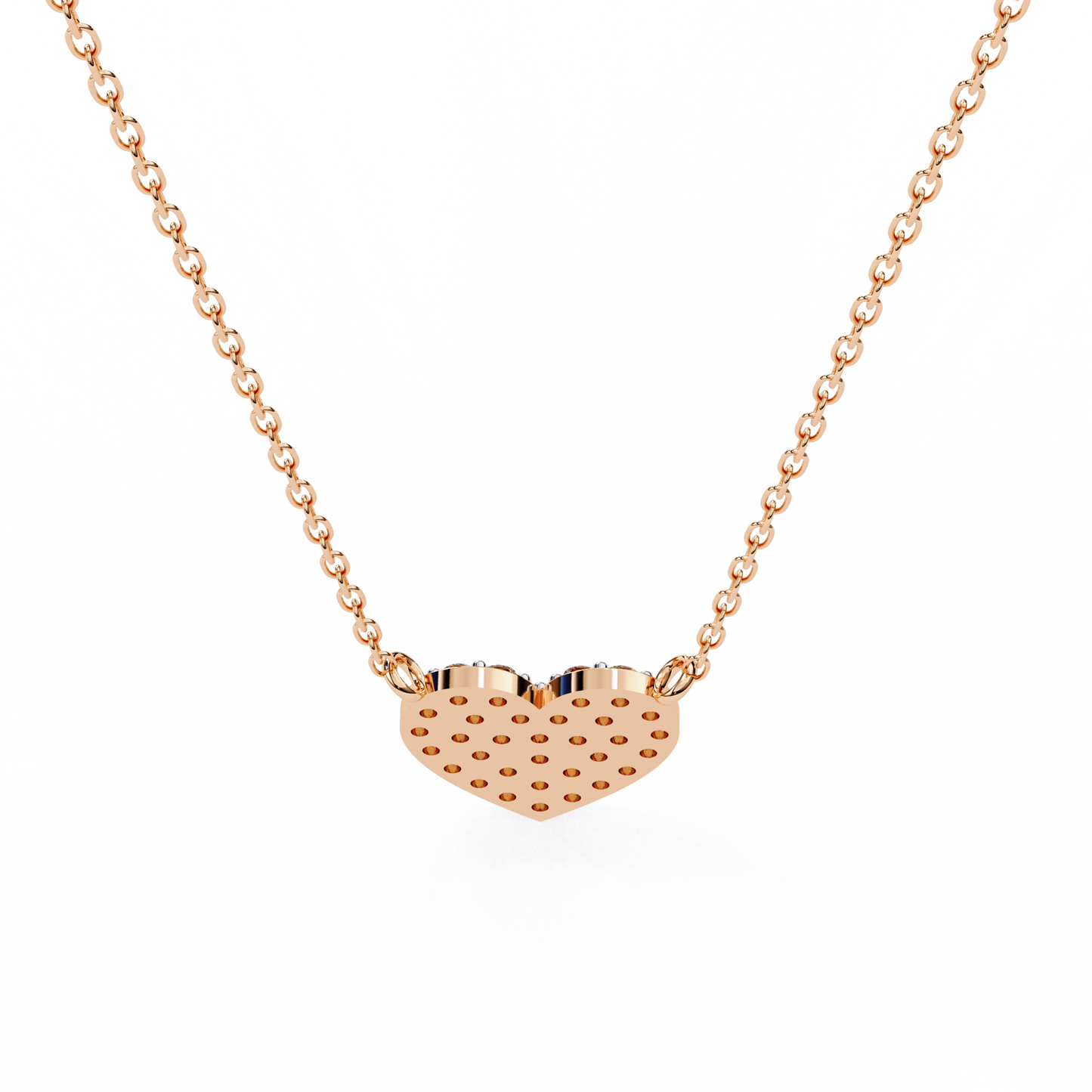infinite love lab grown diamond pendant