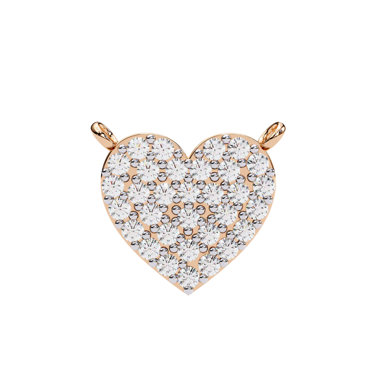 infinite love lab grown diamond pendant
