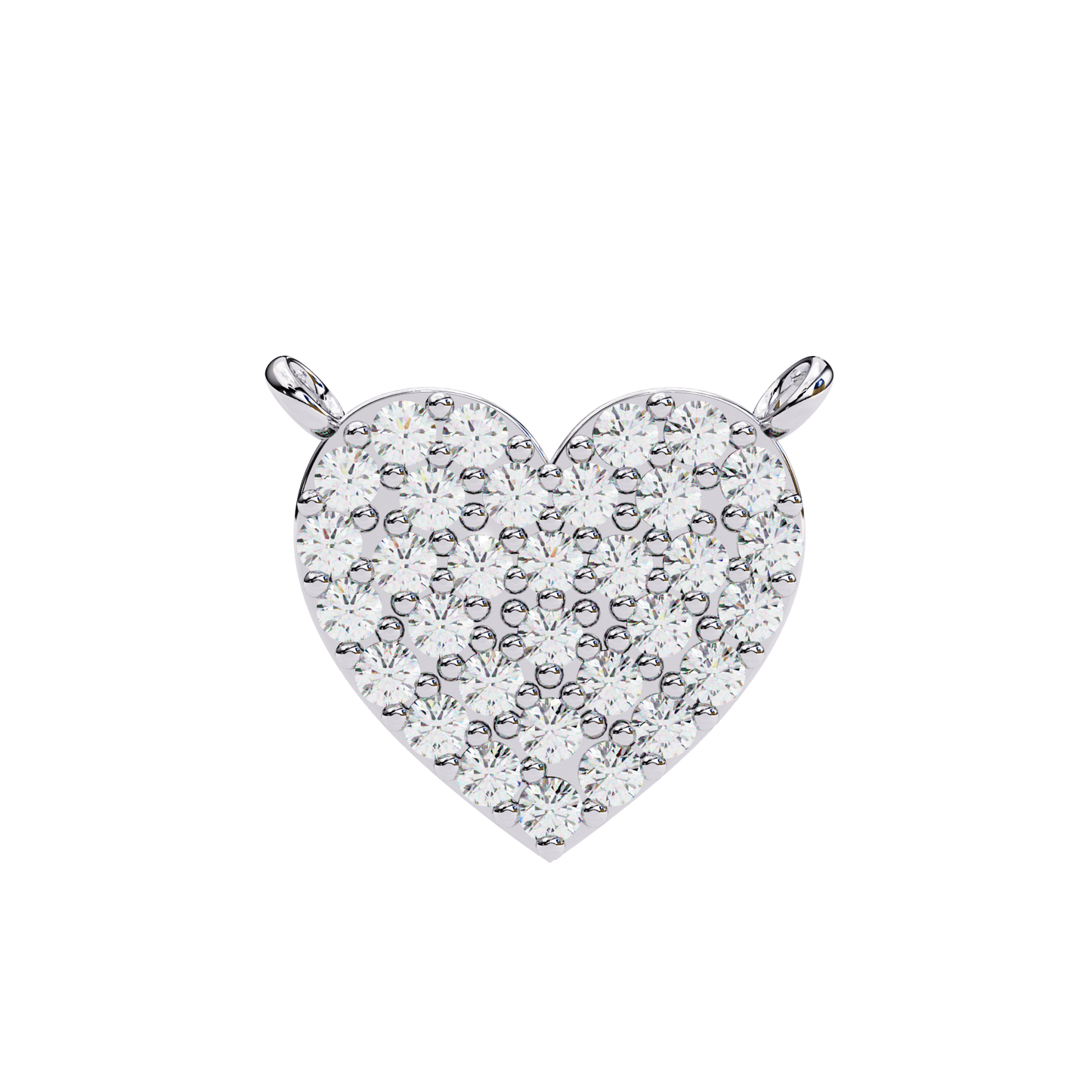 infinite love lab grown diamond pendant
