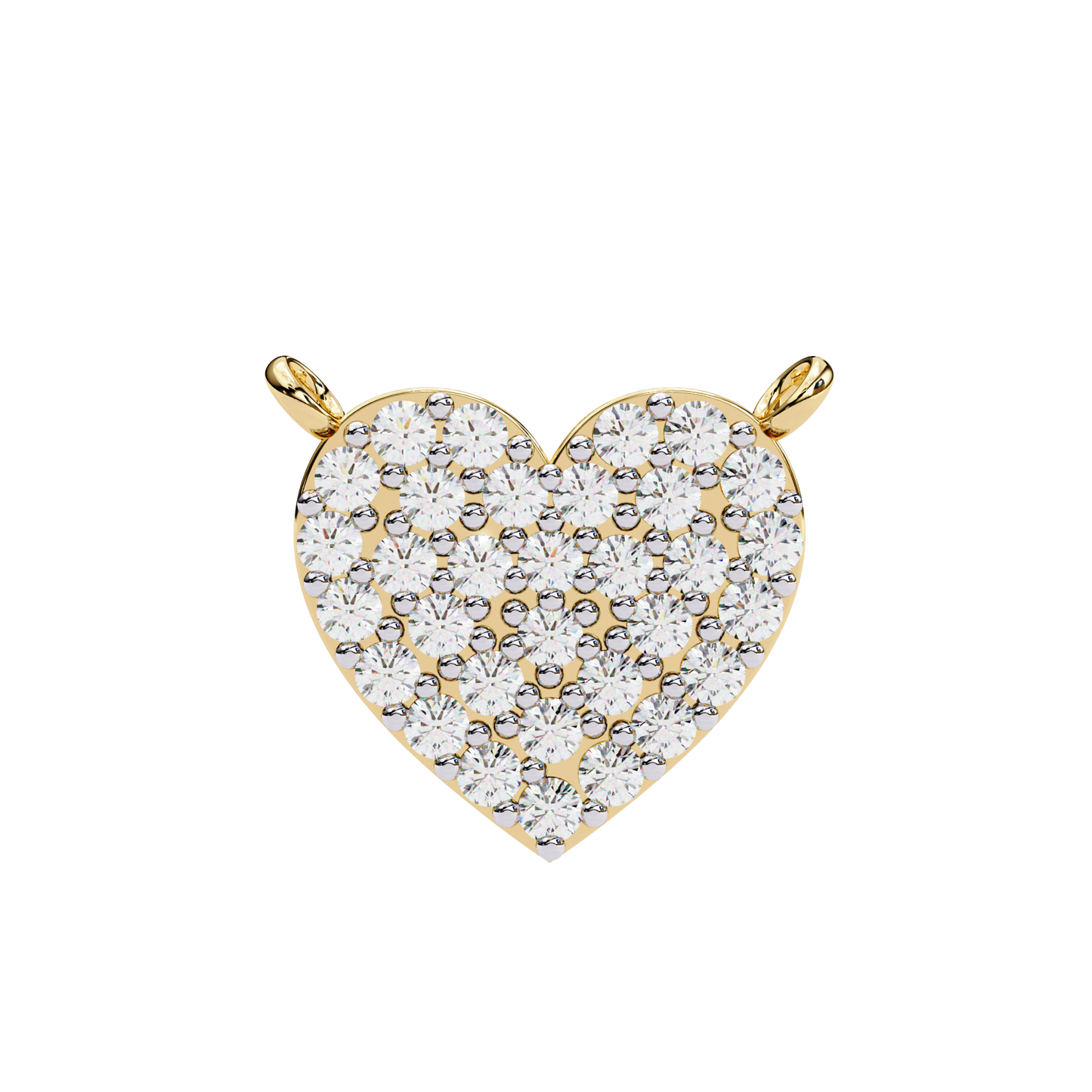 infinite love lab grown diamond pendant