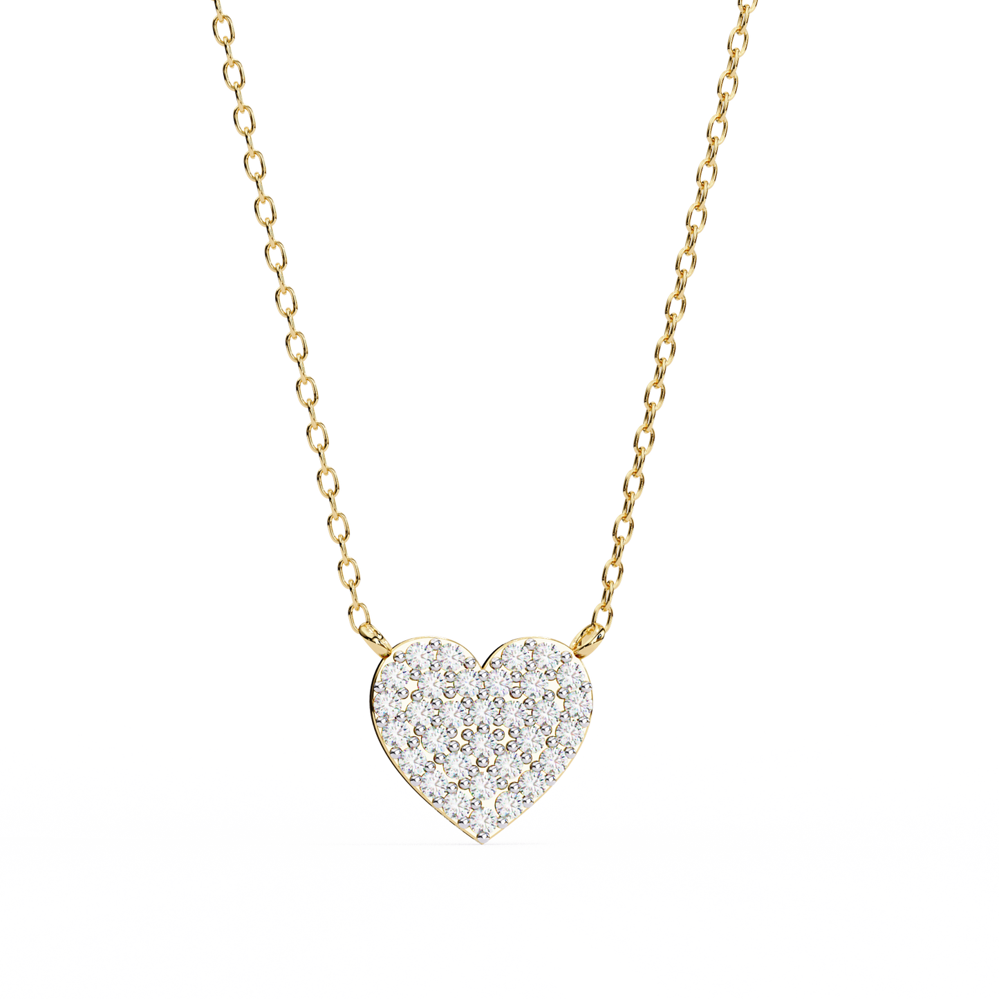 infinite love lab grown diamond pendant