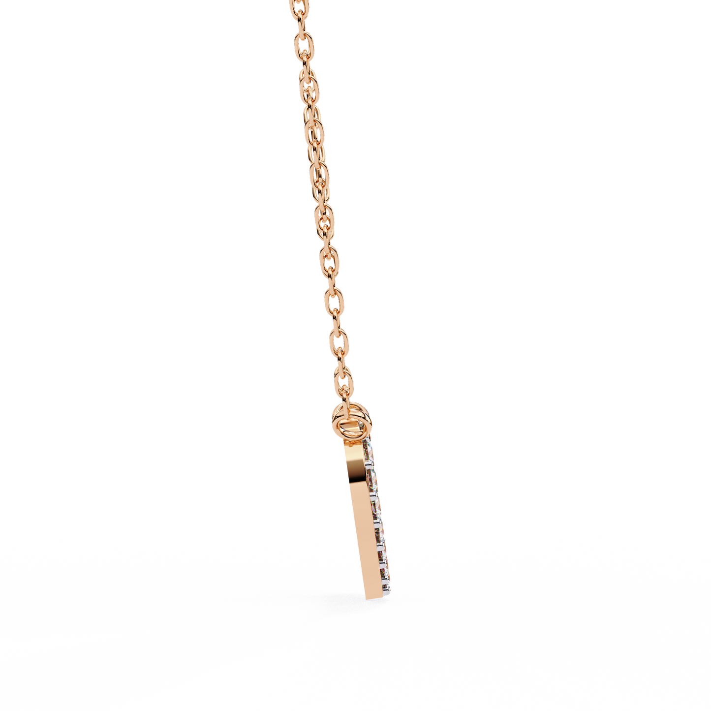 infinite love lab grown diamond pendant