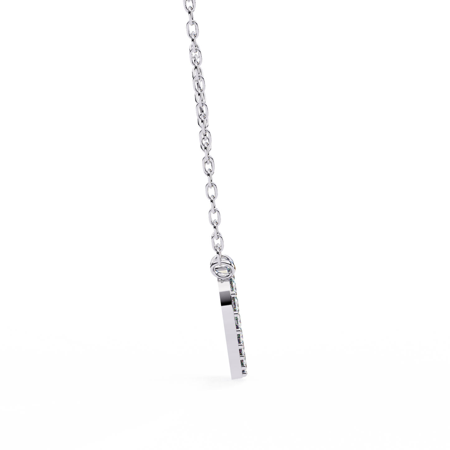 infinite love lab grown diamond pendant