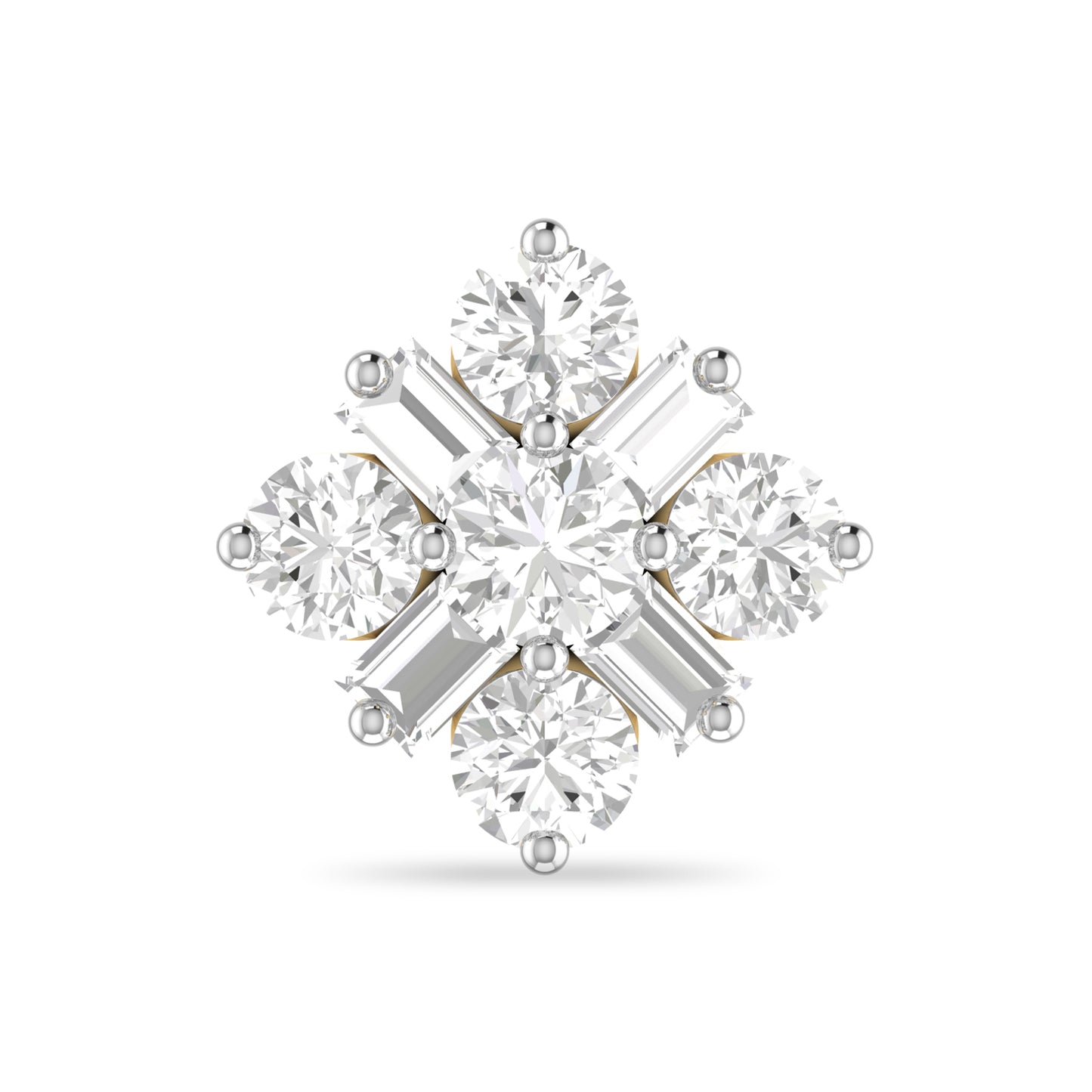 the solange diamond nosepin