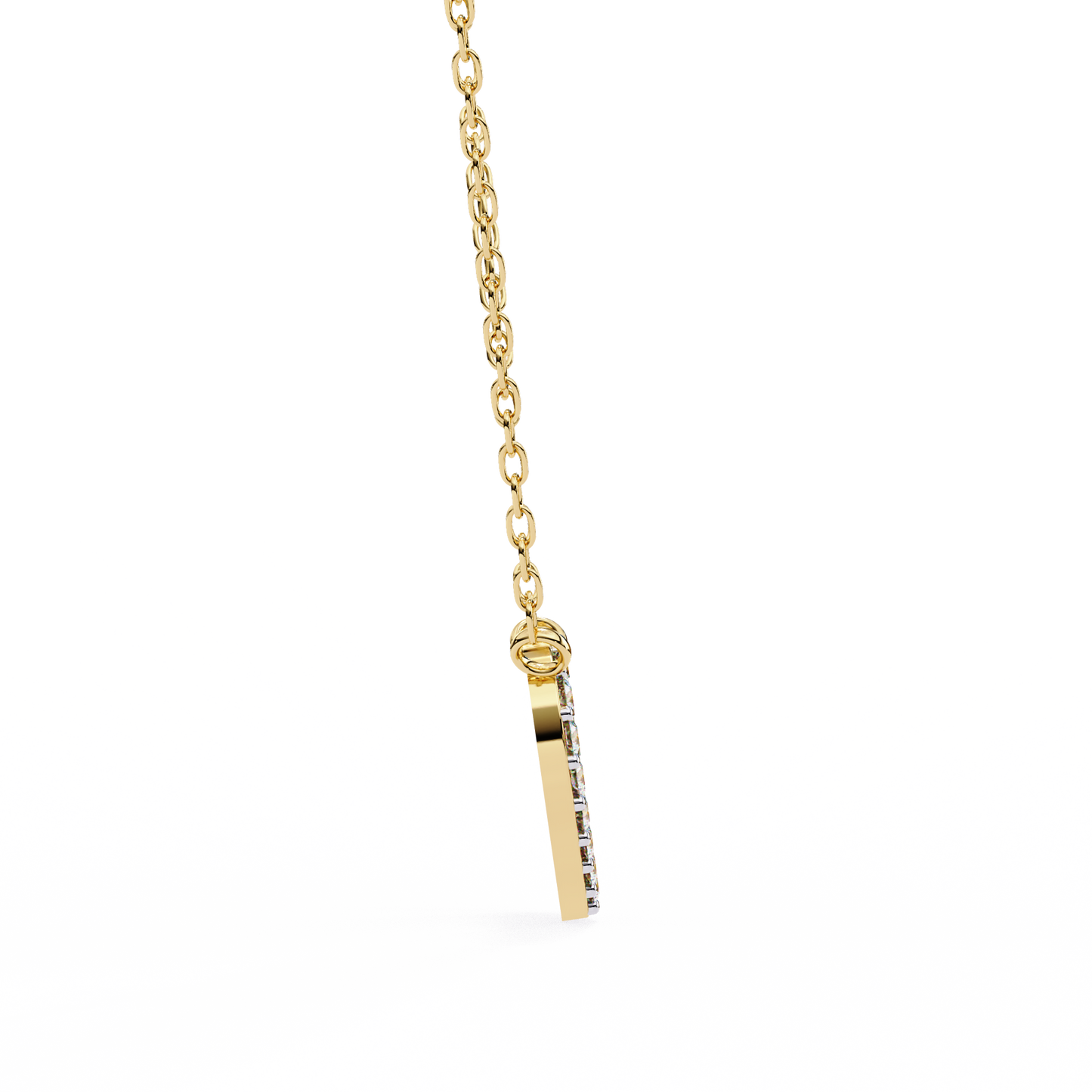 infinite love lab grown diamond pendant