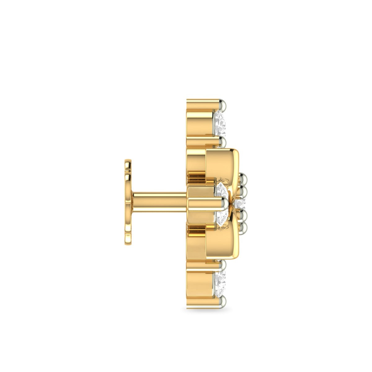 the dasmini diamond nosepin