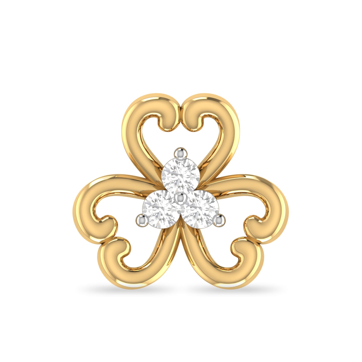 the chitrashila diamond nosepin