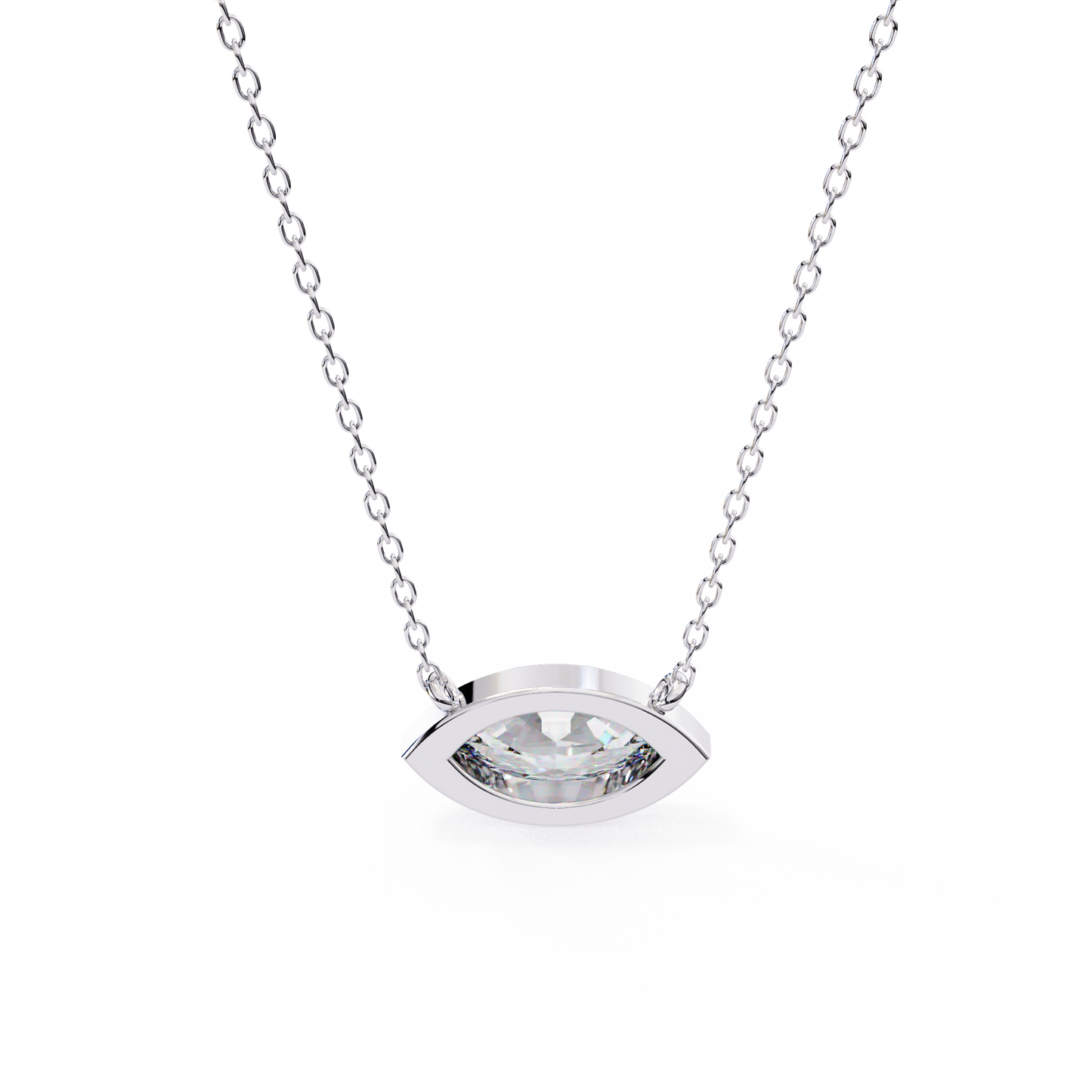 guardian marquise lab-grown diamond pendant