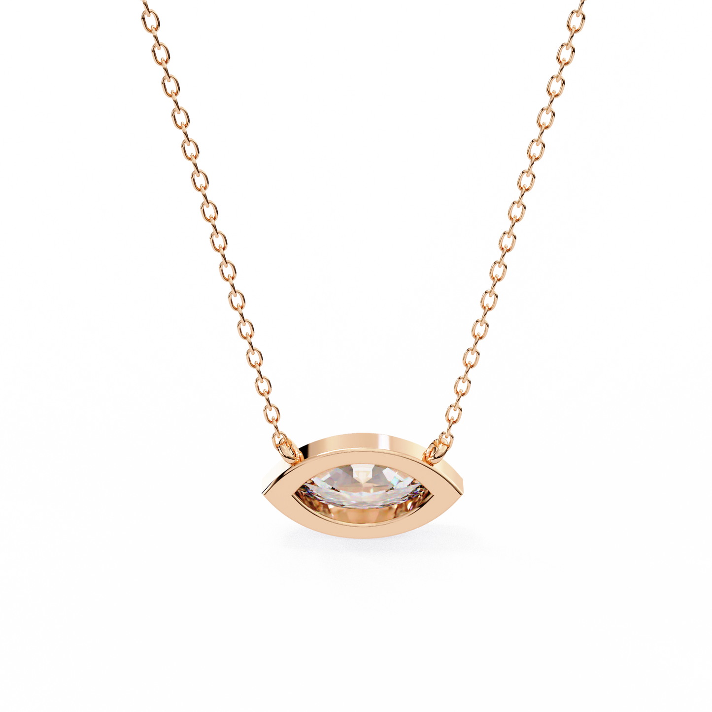 guardian marquise lab-grown diamond pendant