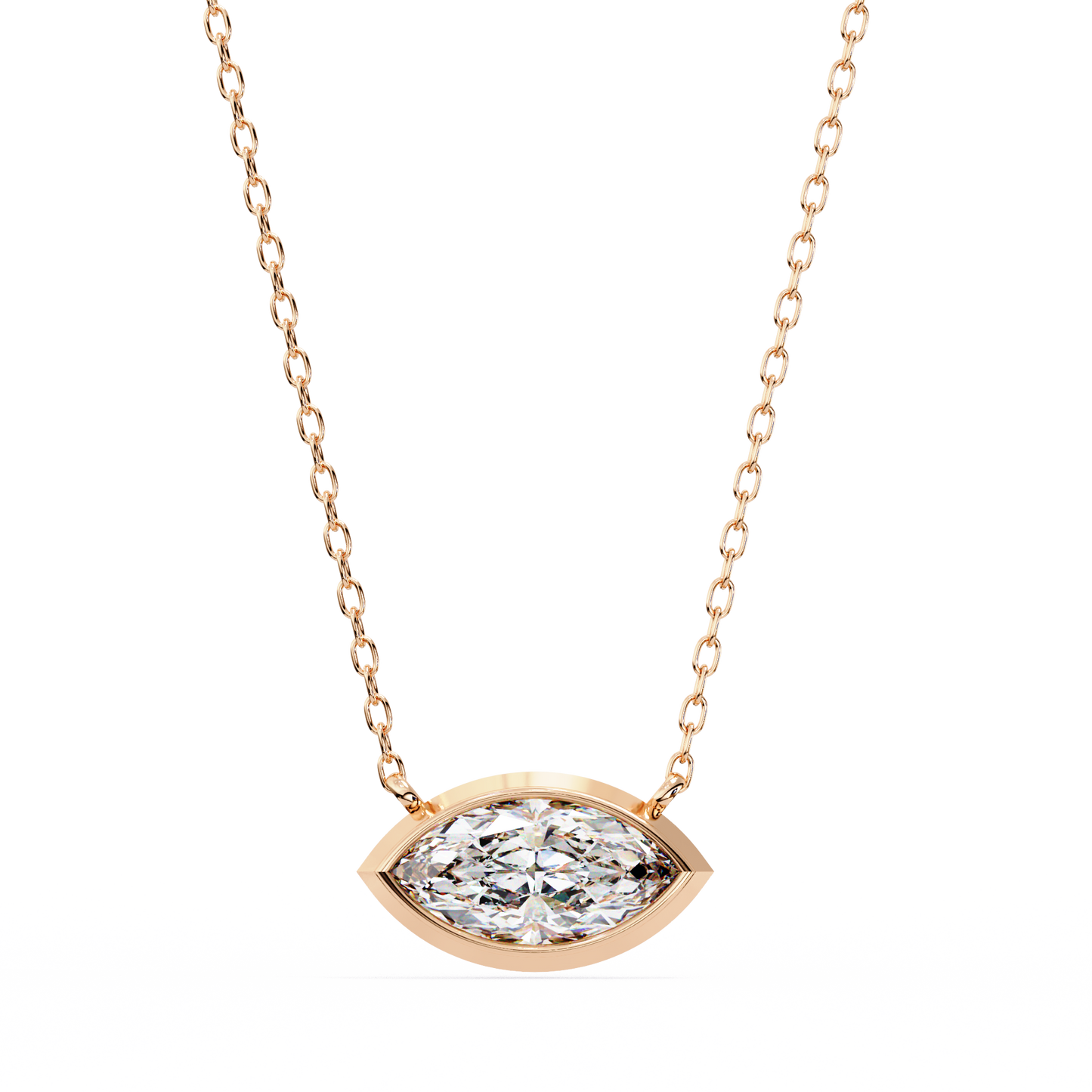guardian marquise lab-grown diamond pendant