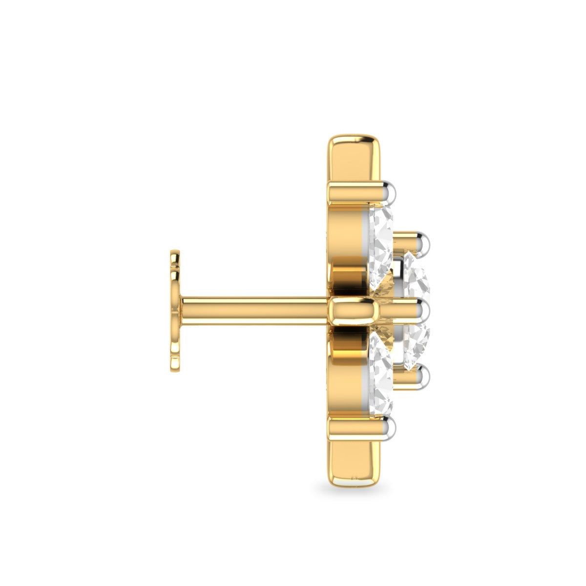 the edikka diamond nosepin