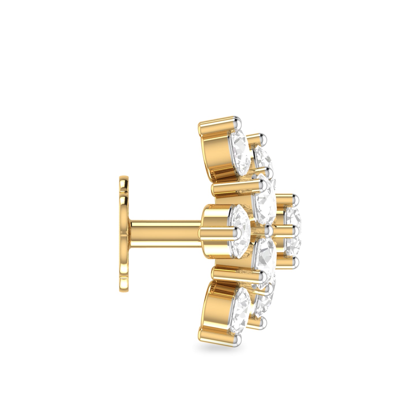 the bazyli diamond nosepin