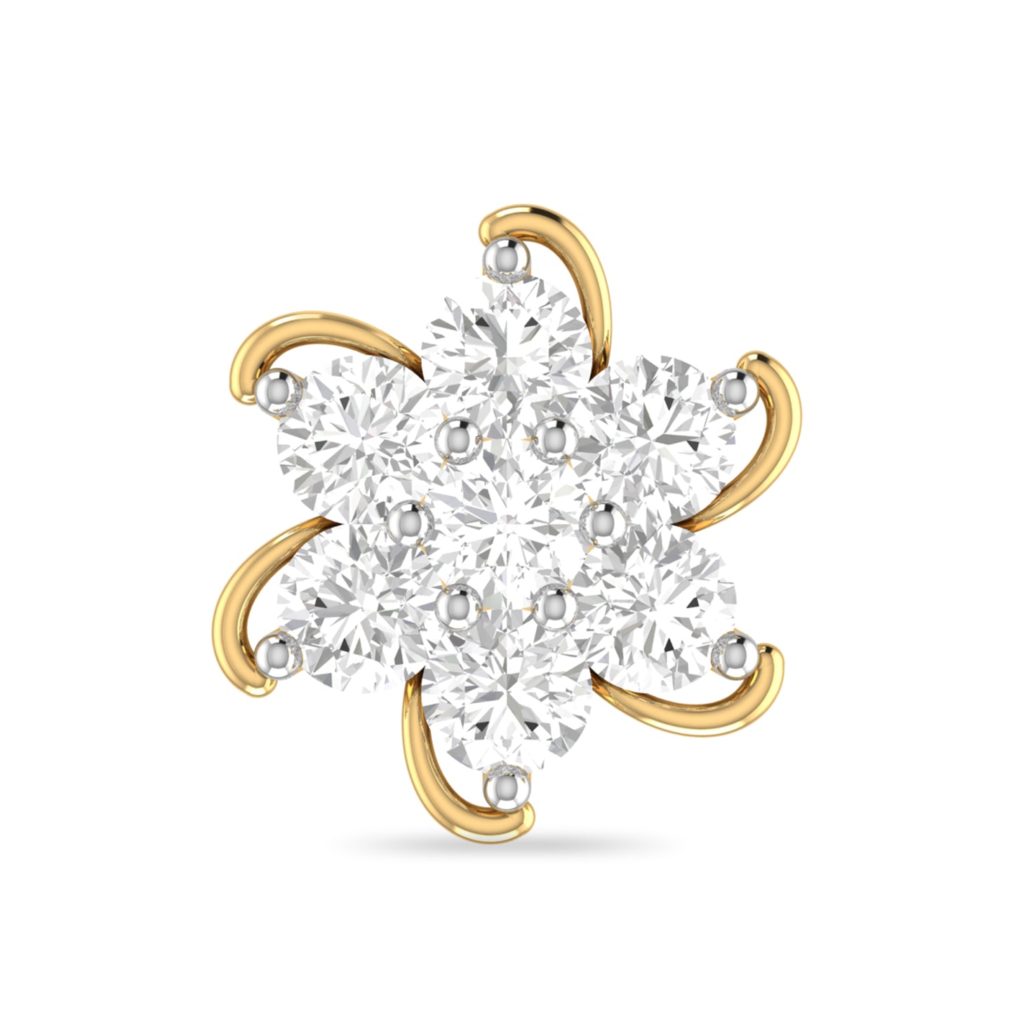 the zahala diamond nosepin