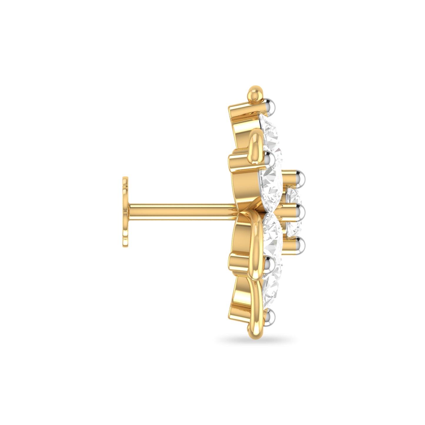the zahala diamond nosepin