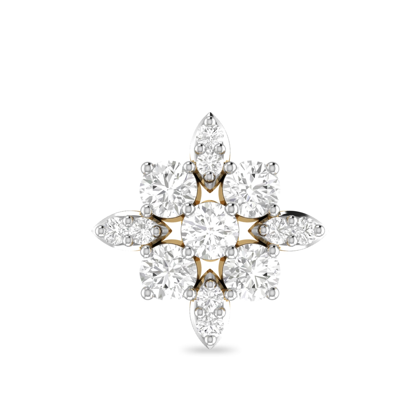 the eshdah diamond nosepin