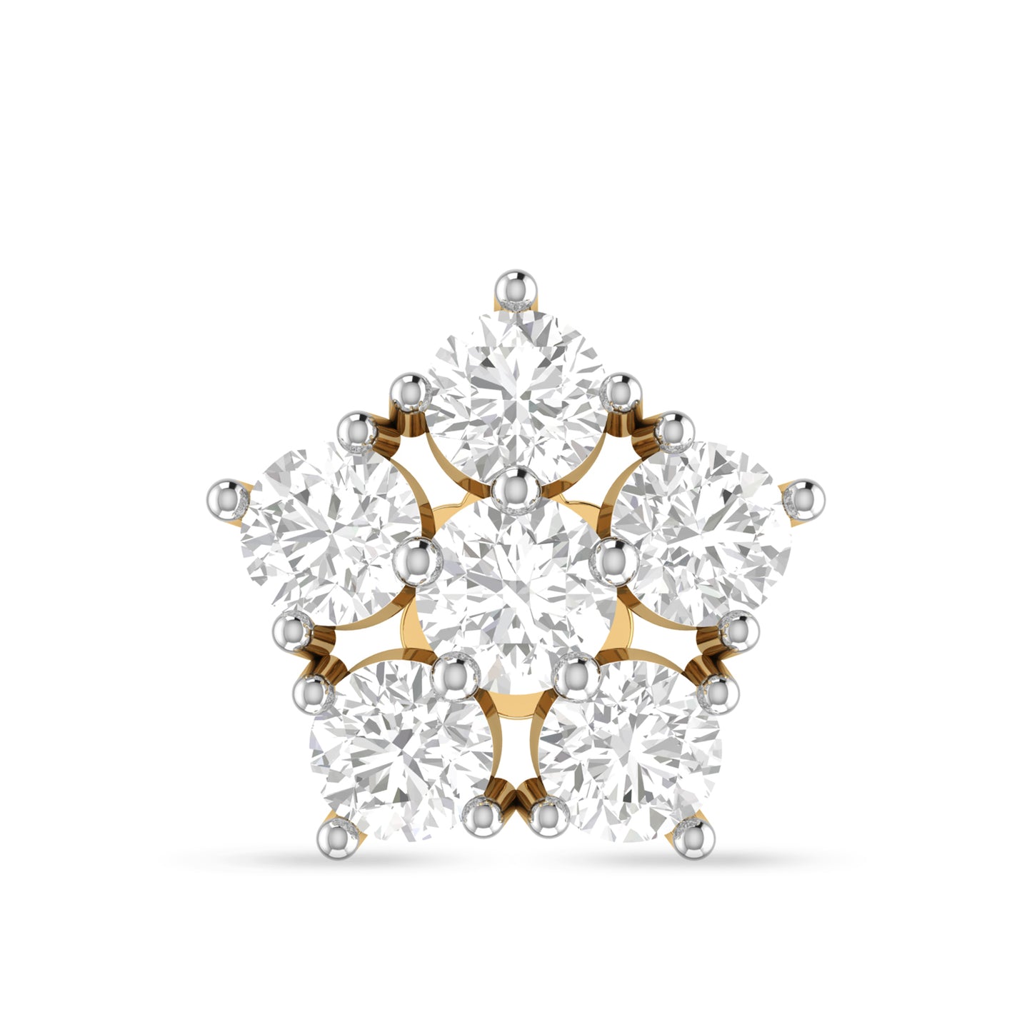 the malar diamond nosepin
