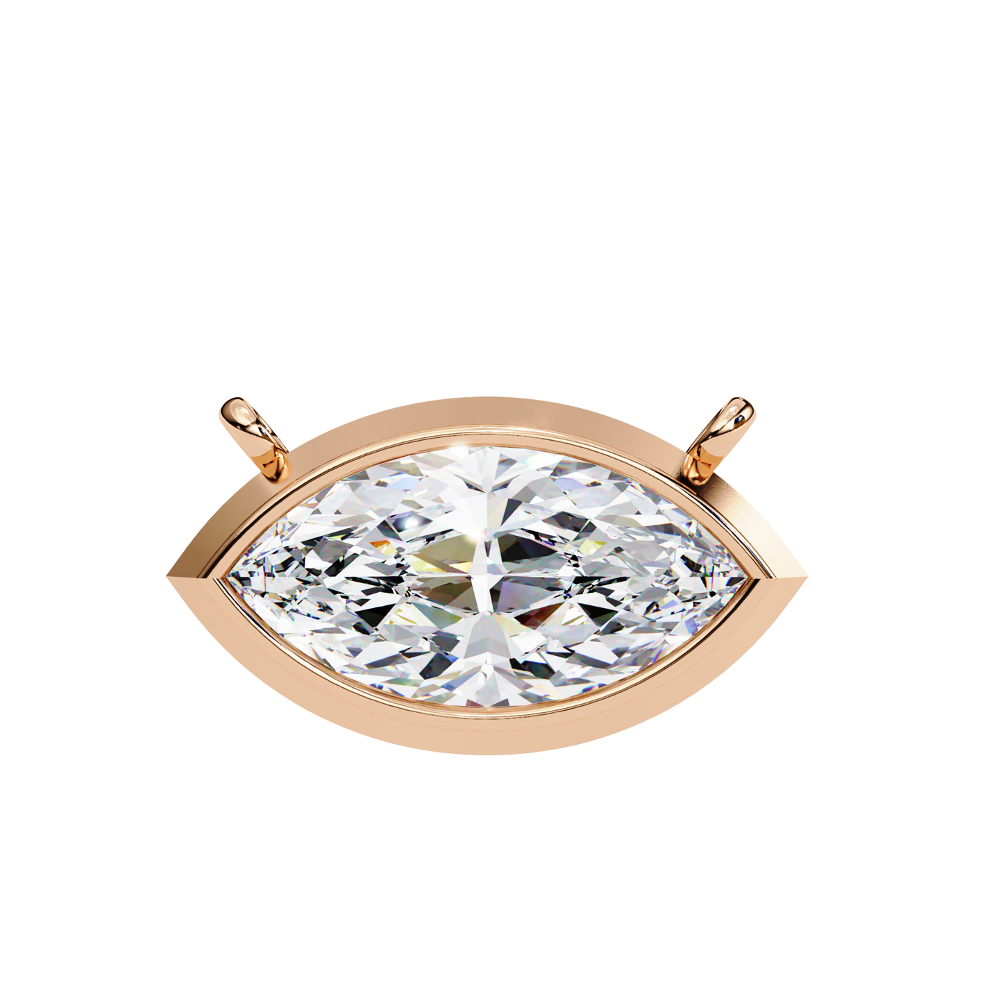 guardian marquise lab-grown diamond pendant