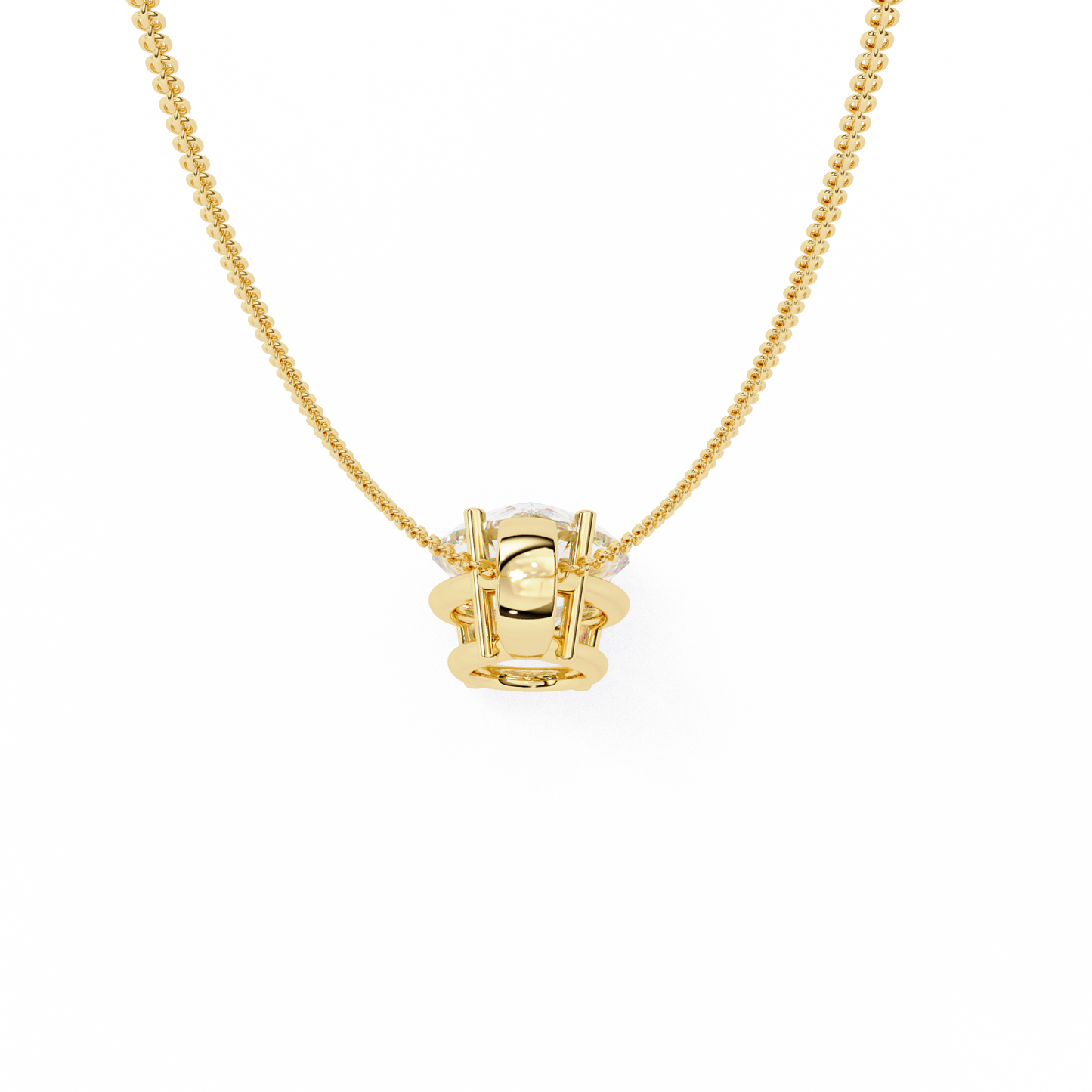 seraphina oval lab-grown diamond pendant