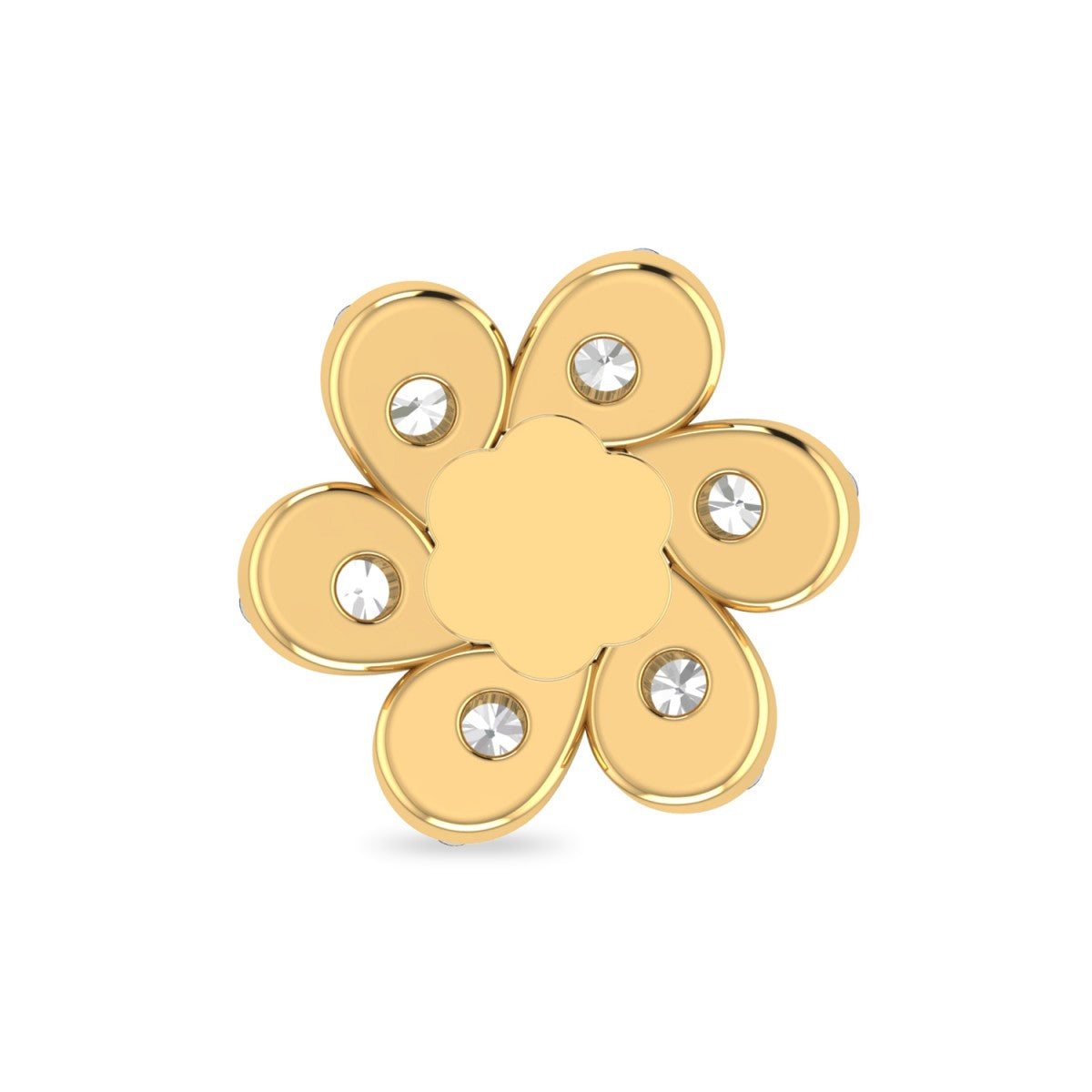 the gair diamond nosepin