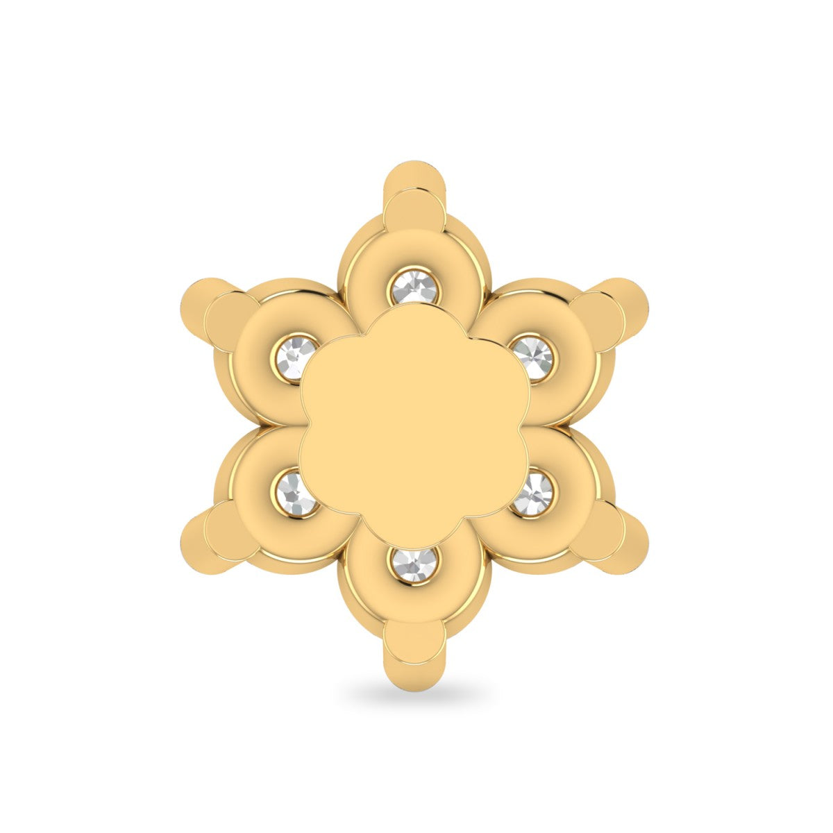 the ginnette diamond nosepin