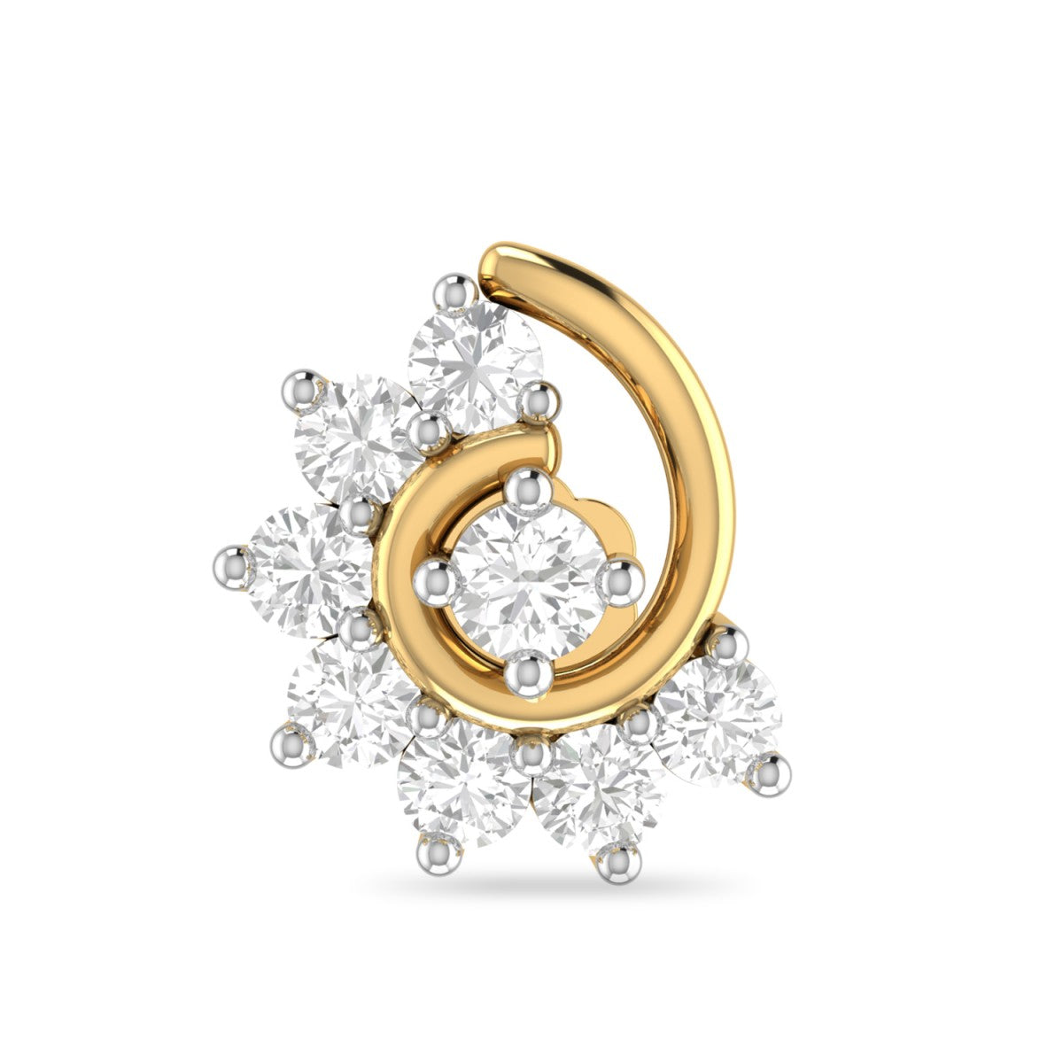 the fallamhain diamond nosepin