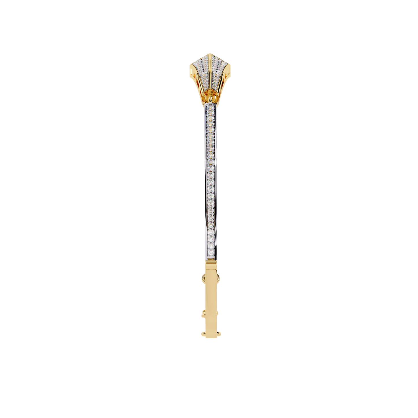arrow radiance lab grown diamond bracelet