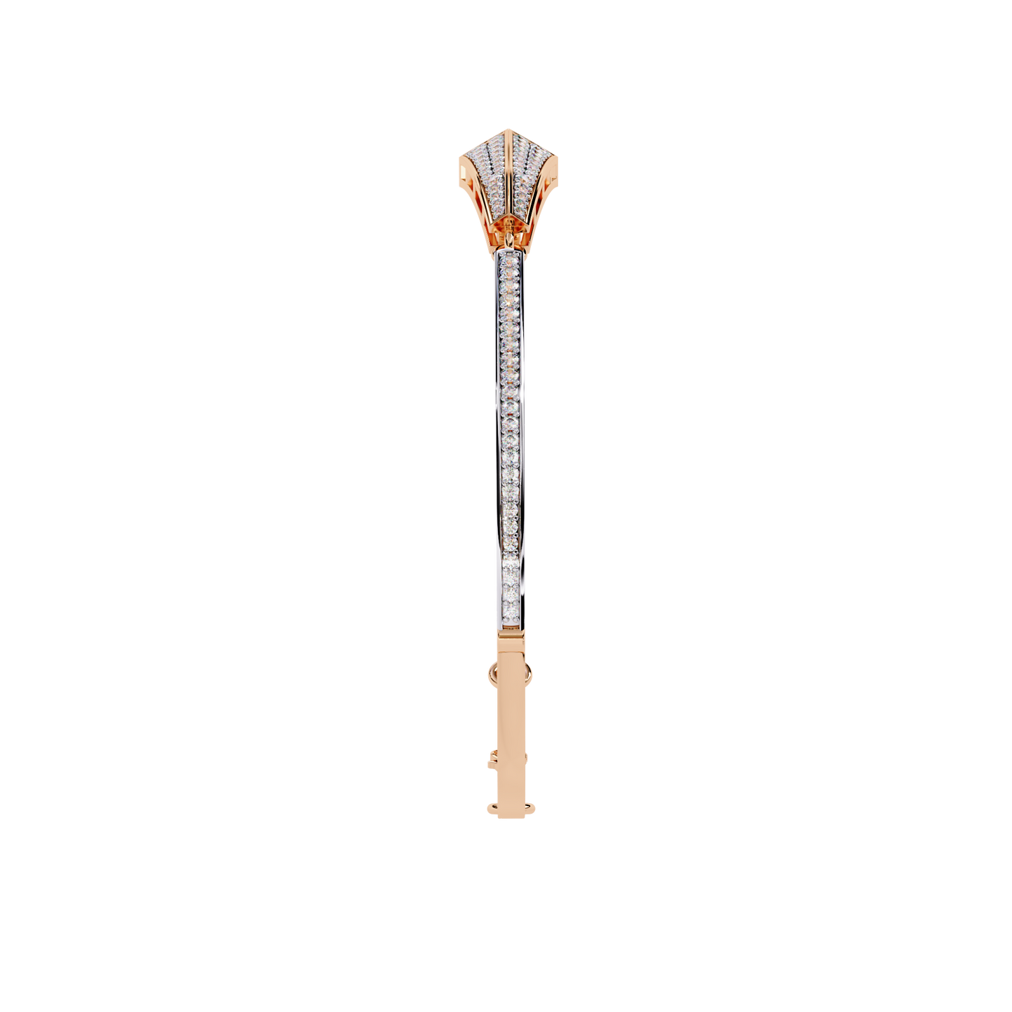arrow radiance lab grown diamond bracelet